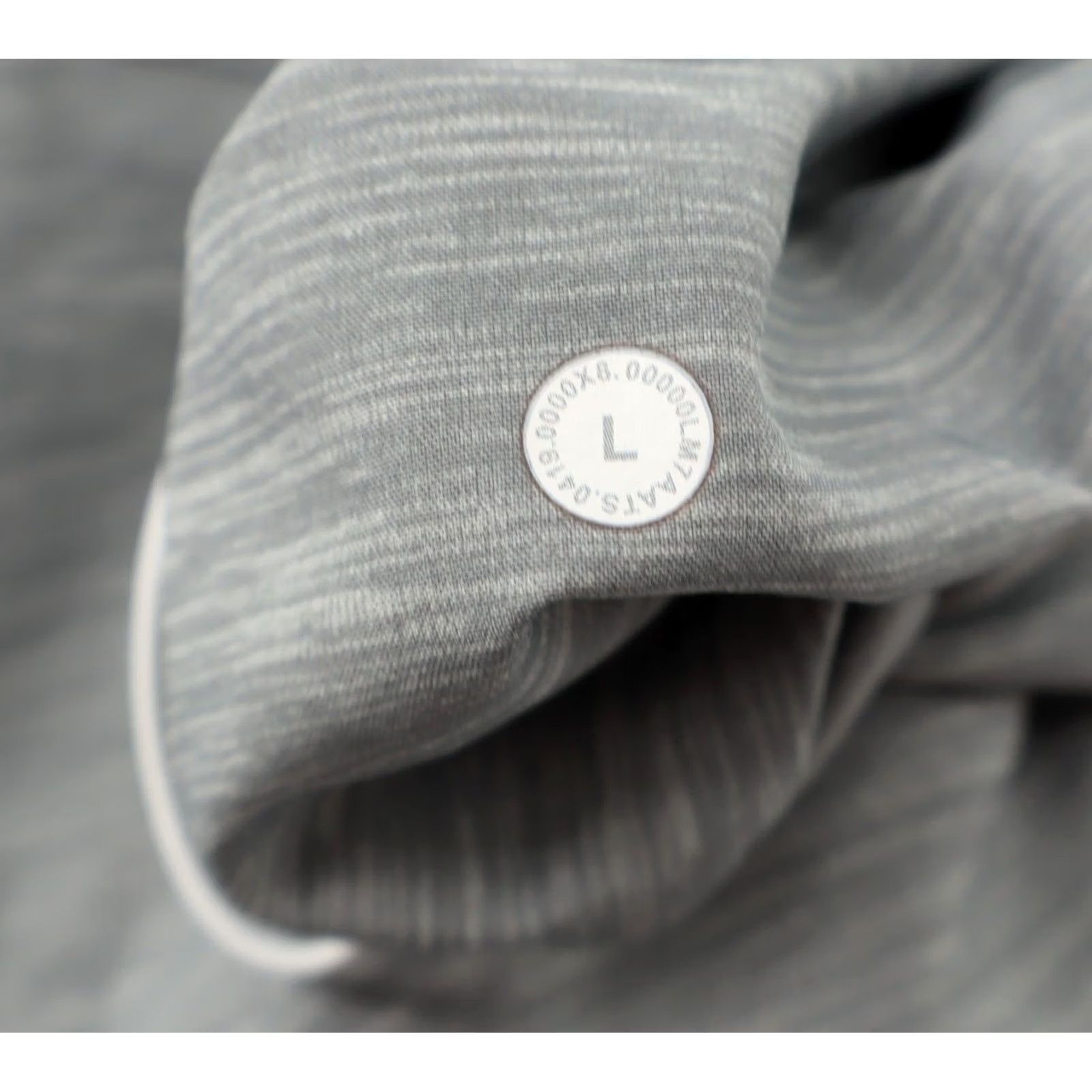 Lululemon Lululemon T.H.E. Short Lineless 11" Heather Allover Sea Salt Light Cast Sz L Mens Athletic Blended Material Gray 11" Inseam Size US 33 - 4 Thumbnail