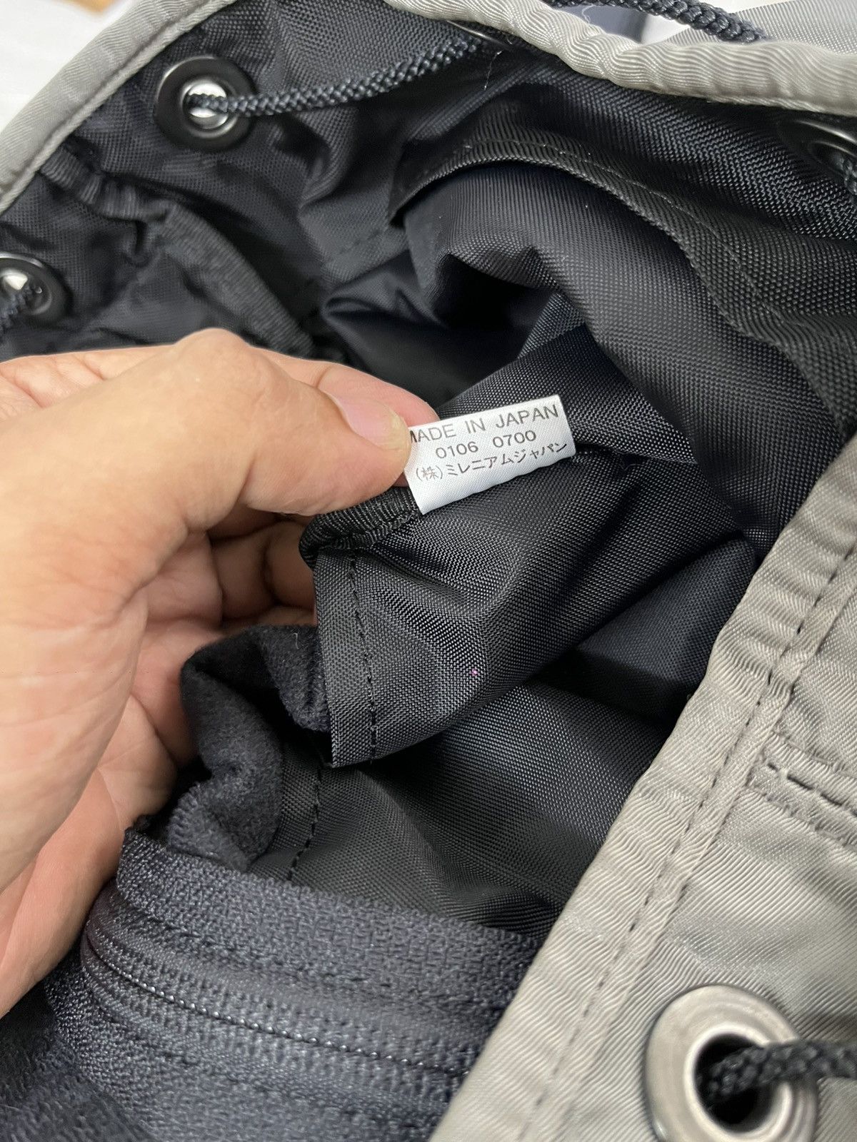 Yohji Yamamoto Vintage Y’saccs Sand Backpack Size ONE SIZE - 14 Thumbnail
