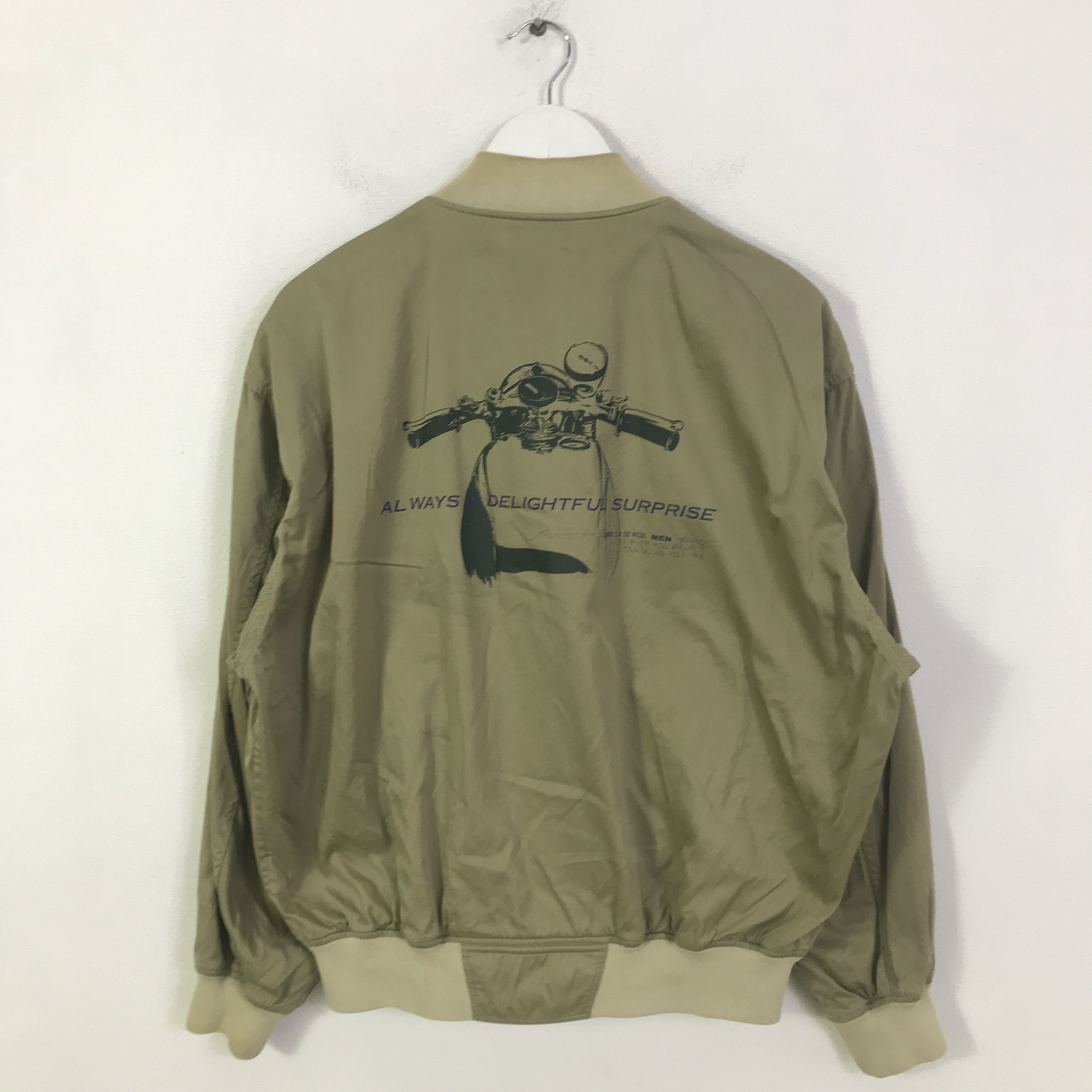 Japanese Brand comme ca du mode Japanese Bomber jacket K121B3 Size US L / EU 52-54 / 3 - 1 Thumbnail