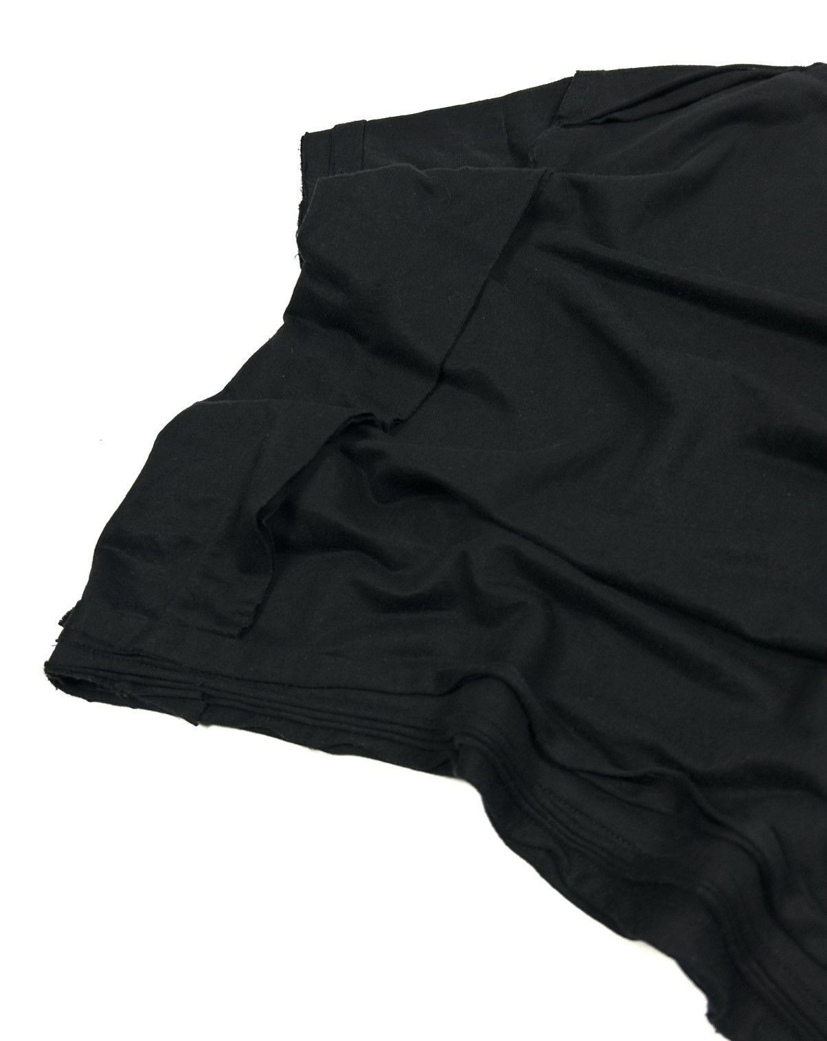 Diesel DIESEL Wmns Cropped Black Top Tee M Avant Garde Distressed Size M / US 6-8 / IT 42-44 - 9 Thumbnail