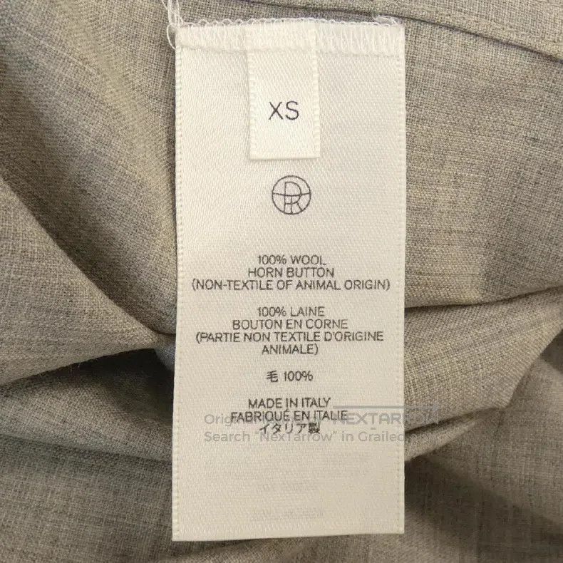 The Row The Row Wool grey shirt Size XS / US 0-2 / IT 36-38 - 5 Thumbnail
