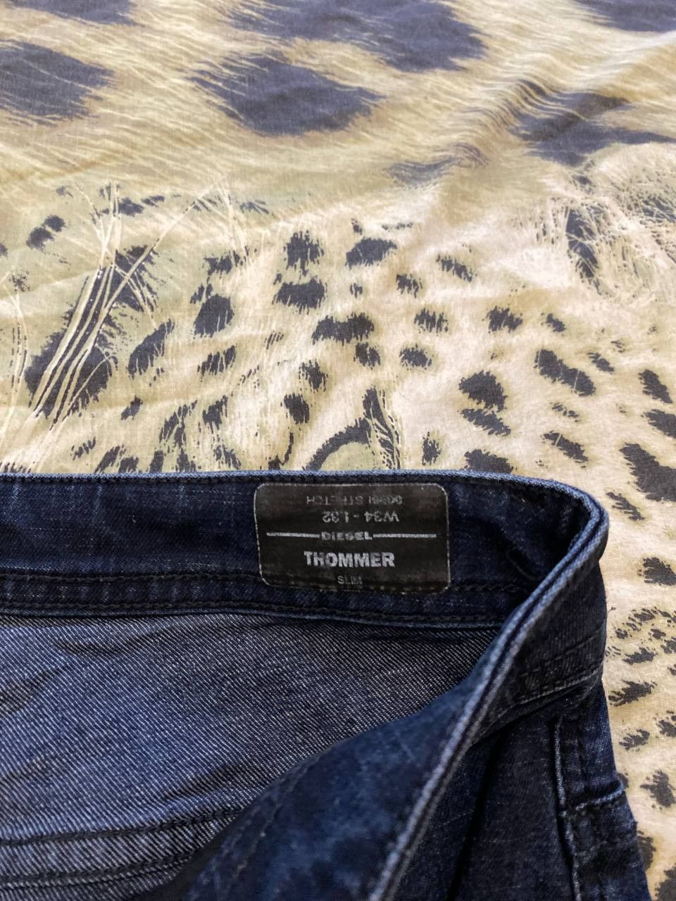 Diesel streetwear Diesel blue jeans denim pants vintage Size US 34 / EU 50 - 5 Thumbnail