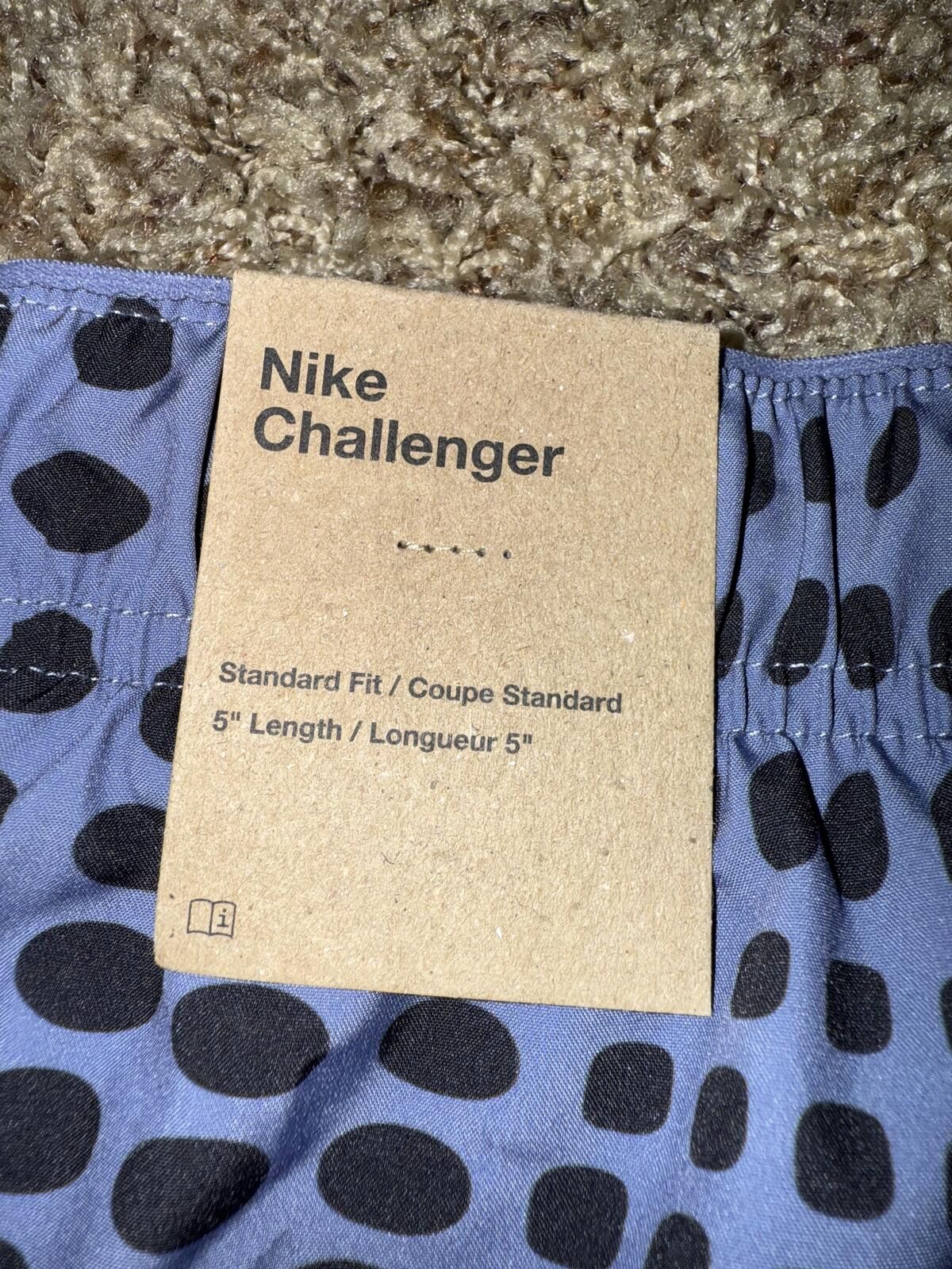 Nike Nike Men’s Dri-Fit Challenger 5” AOP Running Shorts Sample Size US 32 / EU 48 - 9 Thumbnail