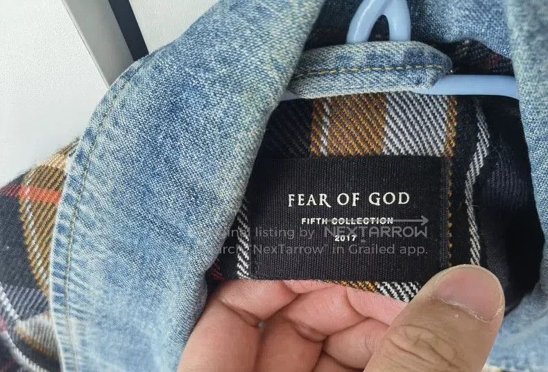 Fear of God Fear of God 5th Yellow Denim Collar XL. Size US XL / EU 56 / 4 - 4 Thumbnail