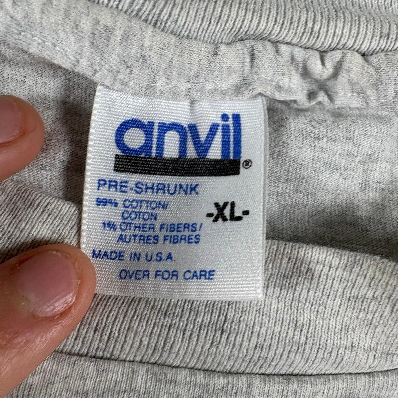 Anvil Vintage 90s Chinese Dragon single stitch tee Size US XL / EU 56 / 4 - 6 Thumbnail
