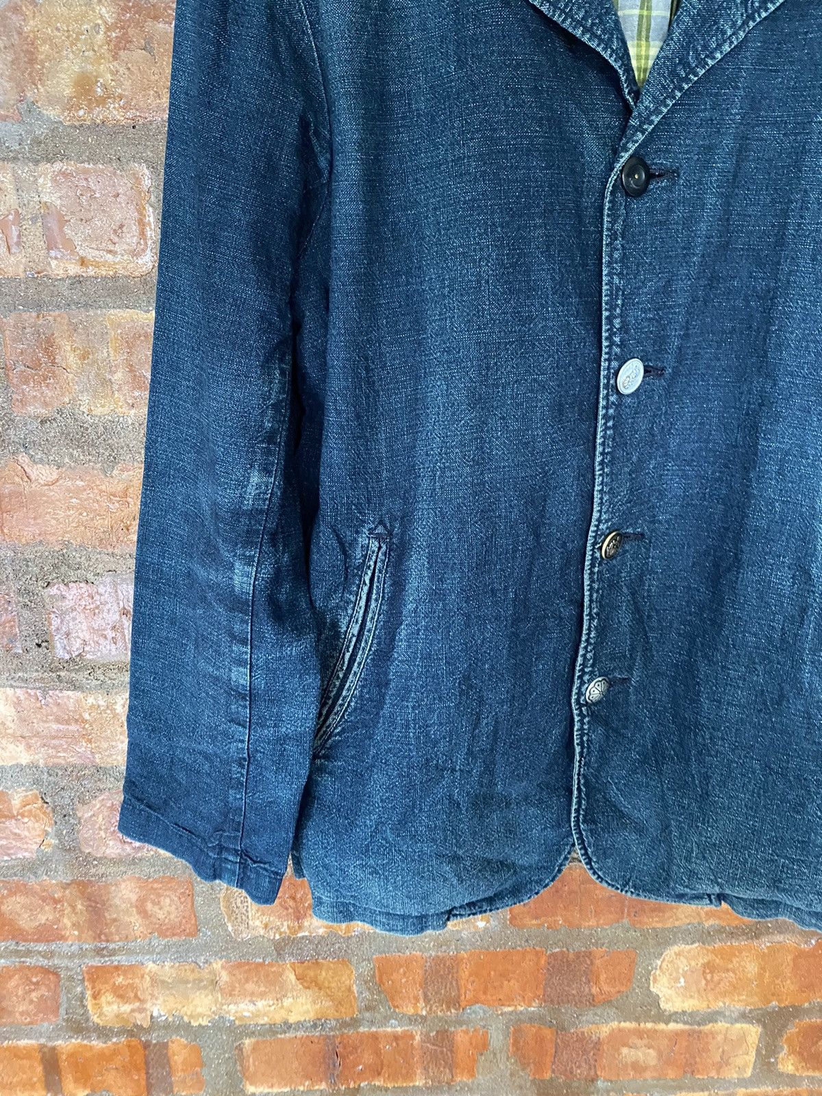45rpm Iconic KATO indigo Faded Jacket Size US M / EU 48-50 / 2 - 7 Thumbnail