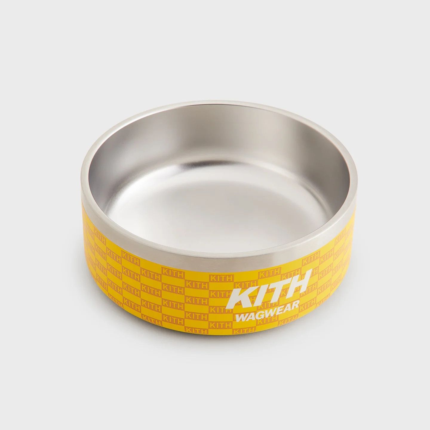 Kith Kith for wagwear Metal Dog Bowl - YELLOW Size ONE SIZE - 3 Thumbnail