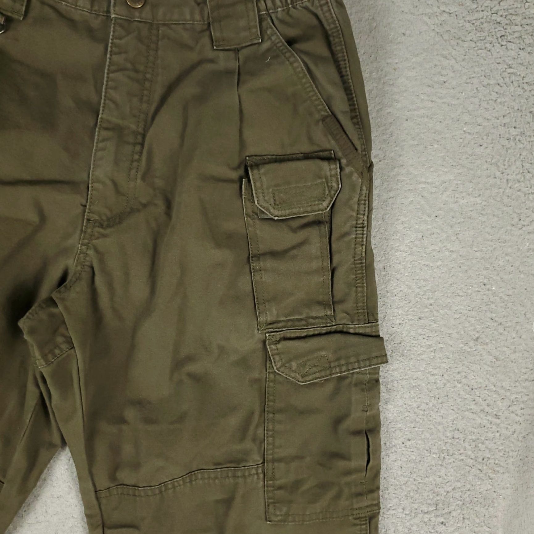 Vintage 5.11 Tactical Pants Mens Size 30x30 Green Cargo Trousers Outdoor Cargo Pocket Straight Regular Size US 30 / EU 46 - 3 Thumbnail