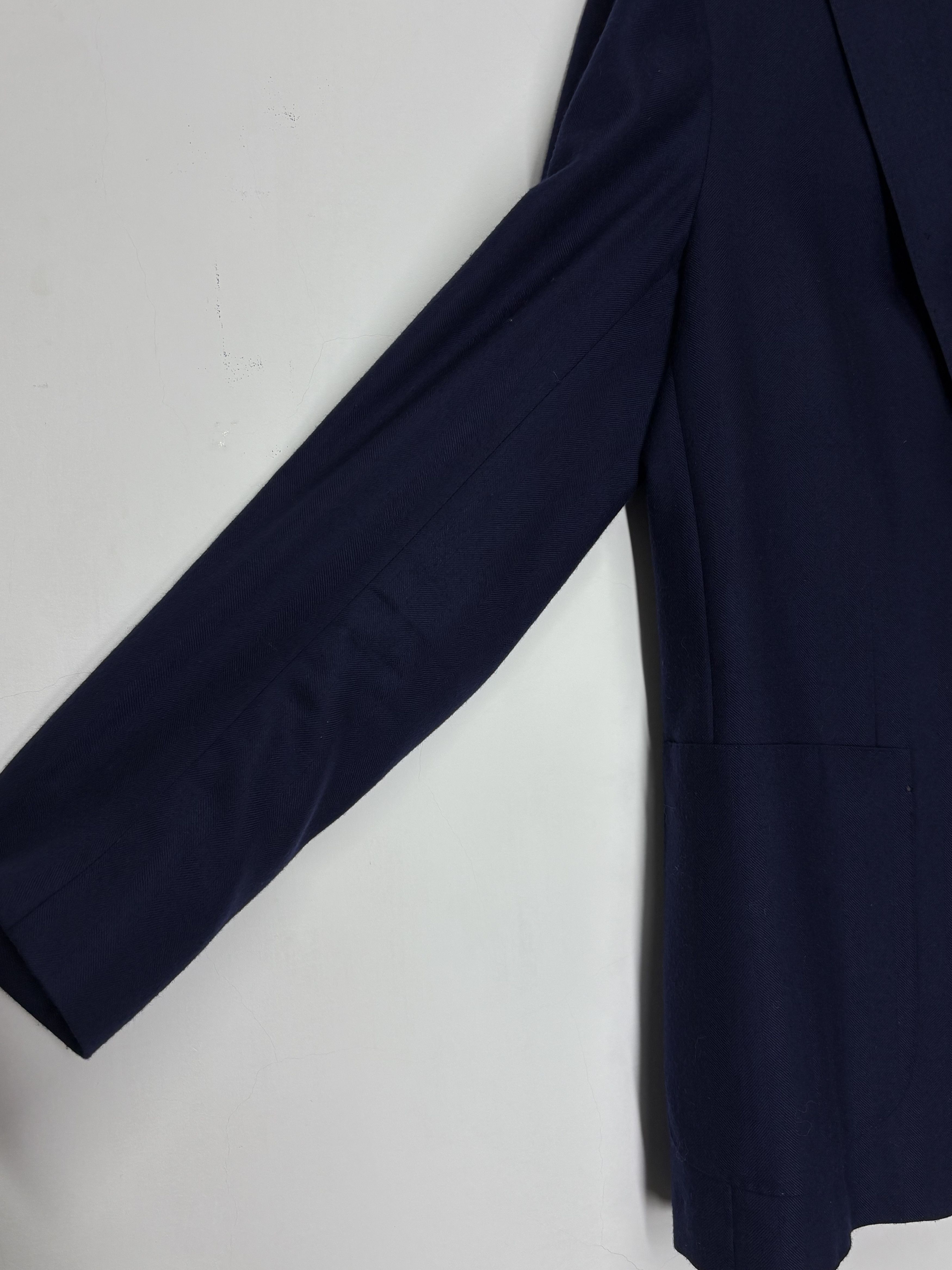 Suitsupply Suitsupply Havana HL 100% Pure Cashmere Navy Blazer Jacket Size 48R - 6 Thumbnail