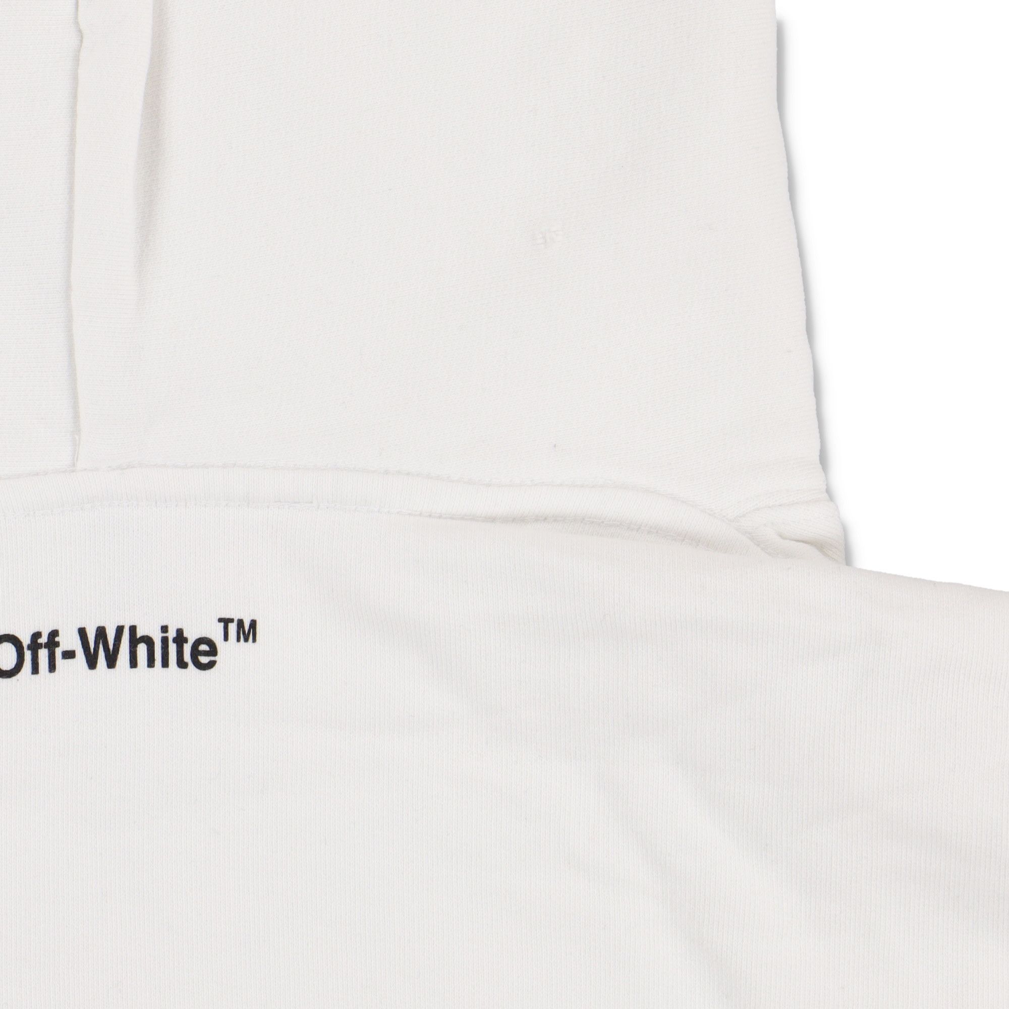 Off-White White Mona Lisa Logo Oversized Hoodie Size US L / EU 52-54 / 3 - 10 Thumbnail