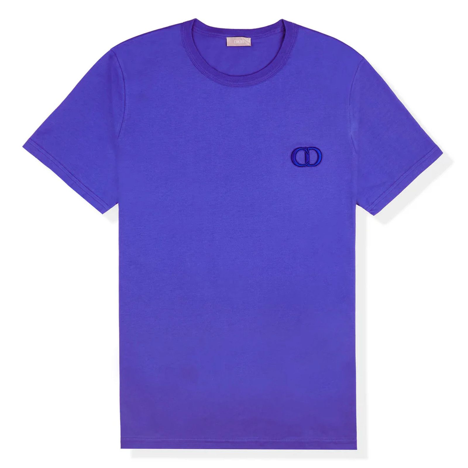 Dior Dior Violet Purple Cotton Classic Tee Shirt T-Shirt Large L Size US L / EU 52-54 / 3 - 1 Thumbnail