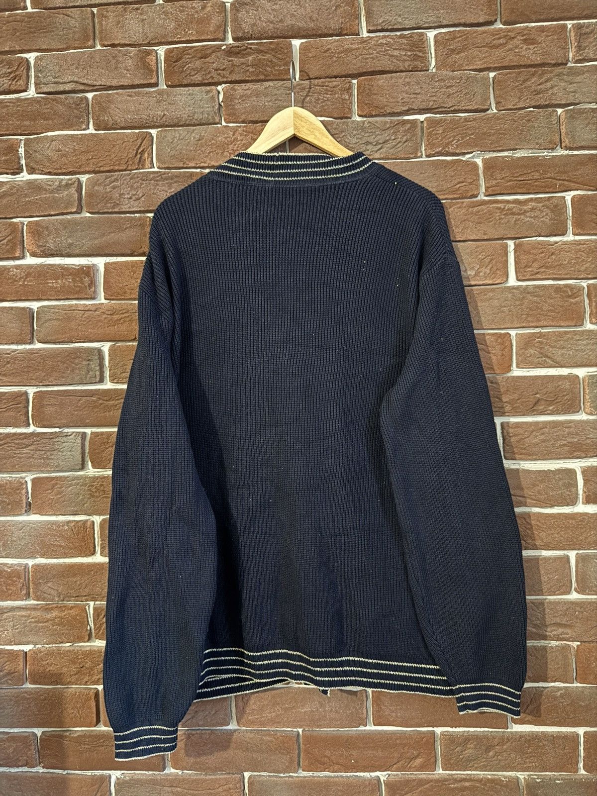 Valentino Valentino Vintage 90s Cardigan Unisex L Designer Hype Size US L / EU 52-54 / 3 - 2 Thumbnail