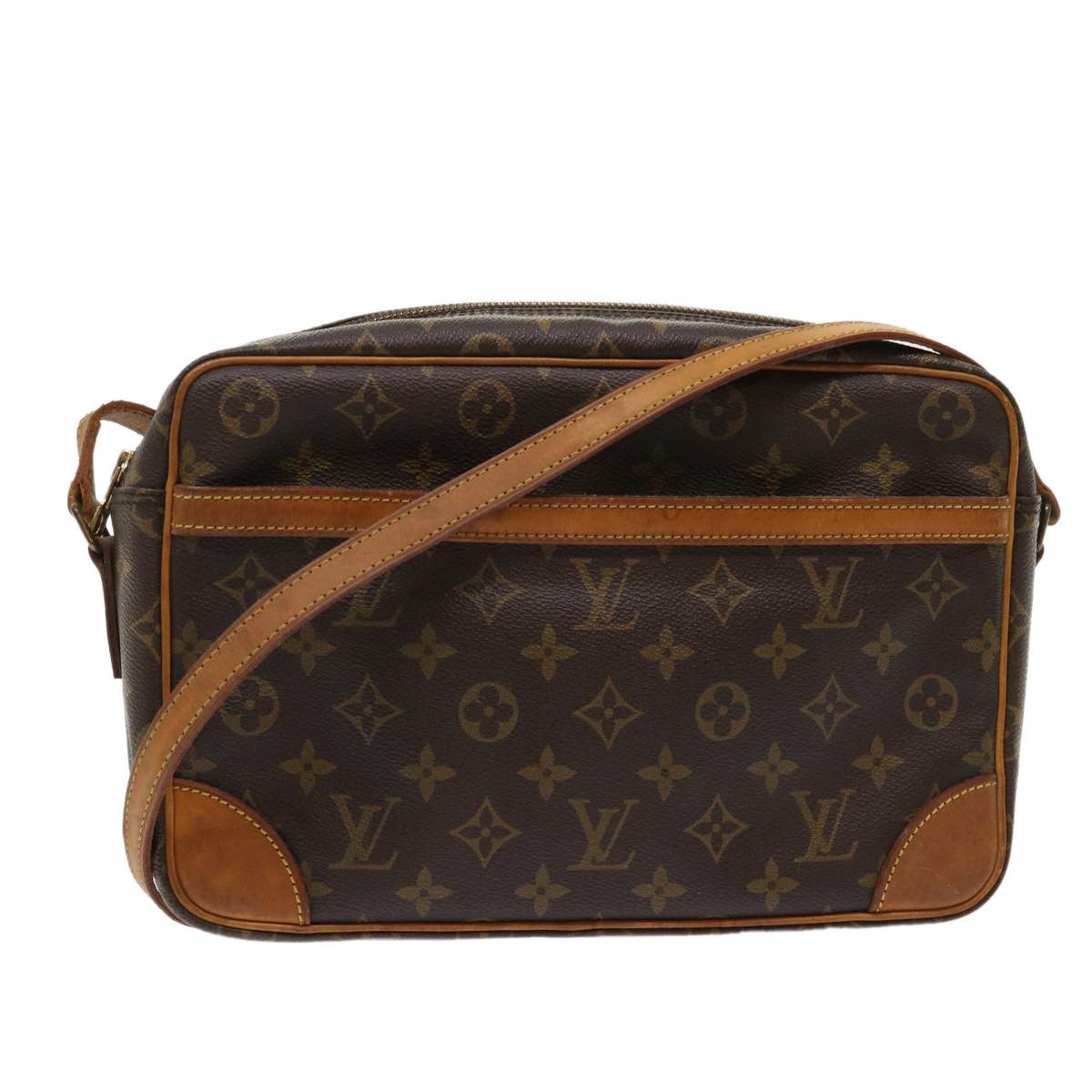 Louis Vuitton Monogram Trocadero 30 Shoulder Bag M51272 LV Auth