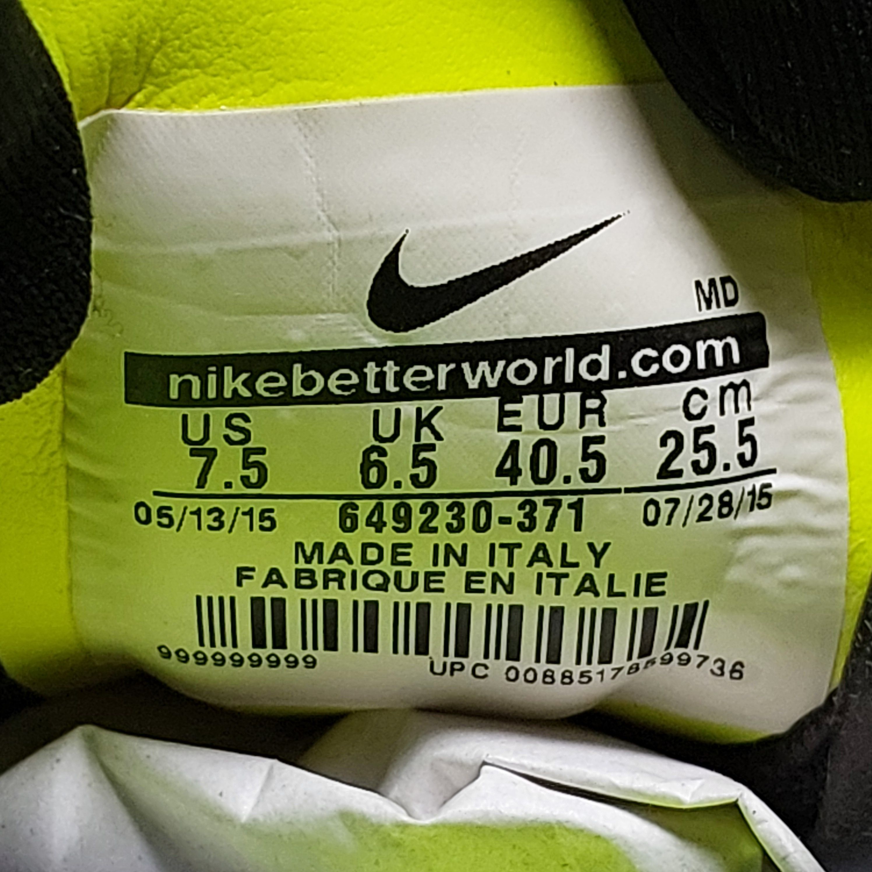 Nike Magista Opus Elite FG Player Edition US7.5 UK6.5 25.5CM Size US 7.5 / EU 40-41 - 13 Thumbnail