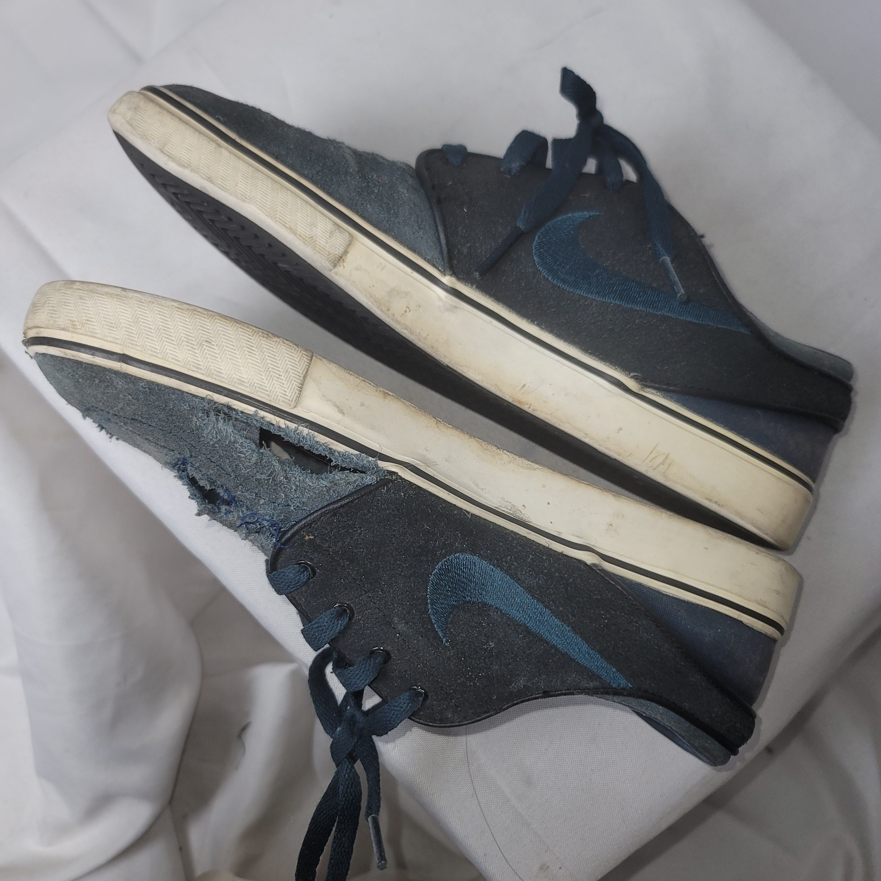 Nike Nike SB Zoom Stefan Janoski (Blue/Black Suede) Size US 8.5 / EU 41-42 - 3 Thumbnail