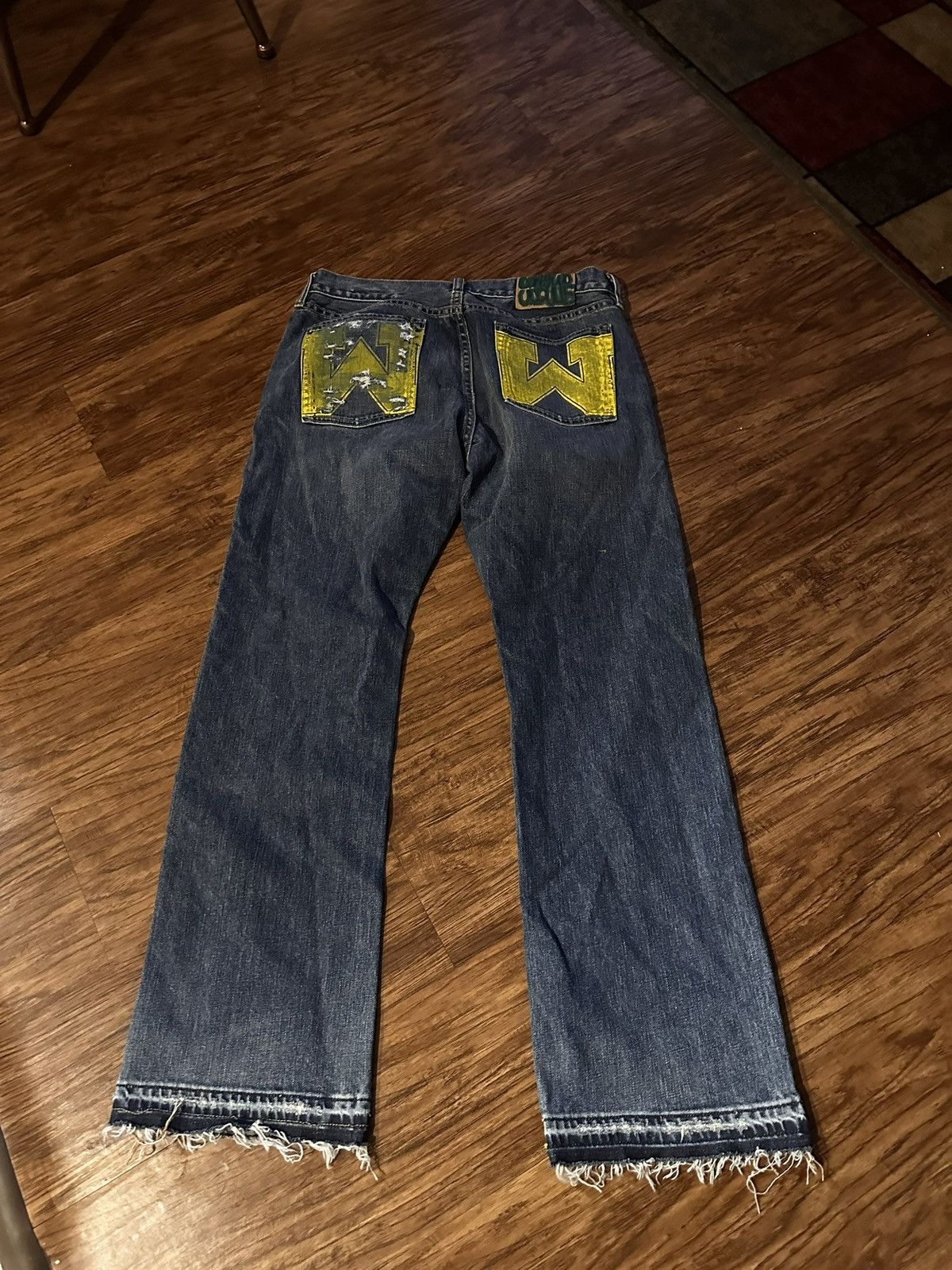 Other whywouldulie custom jeans Size US 32 / EU 48 - 1 Thumbnail