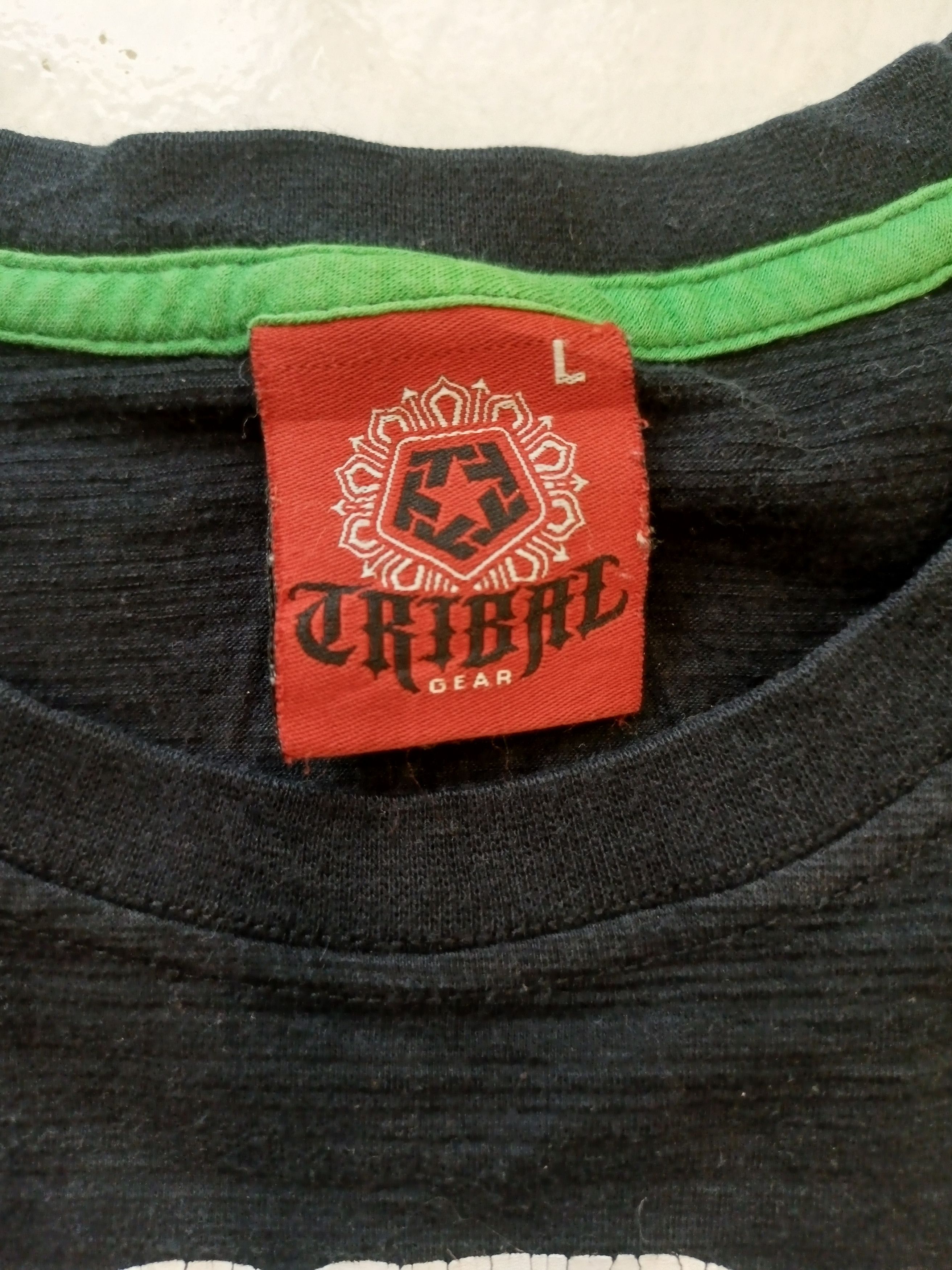 Designer × Japanese Brand × Tribal Streetwear TRIBAL GEAR Steady Bombin' Since '89 Shorts Sleeve Y2K Style Size US L / EU 52-54 / 3 - 3 Thumbnail