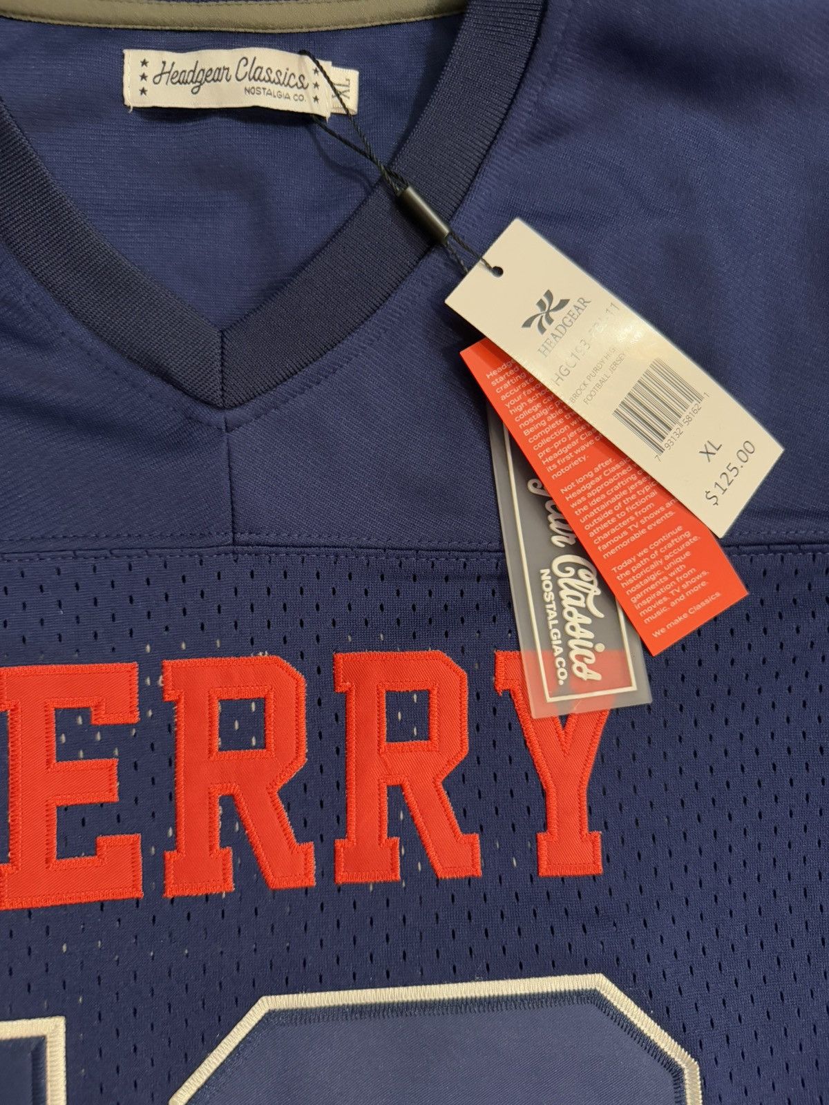 Other BROCK PURDY HIGH SCHOOL FOOTBALL JERSEY (NAVY) SIZE XL Size US XL / EU 56 / 4 - 4 Thumbnail