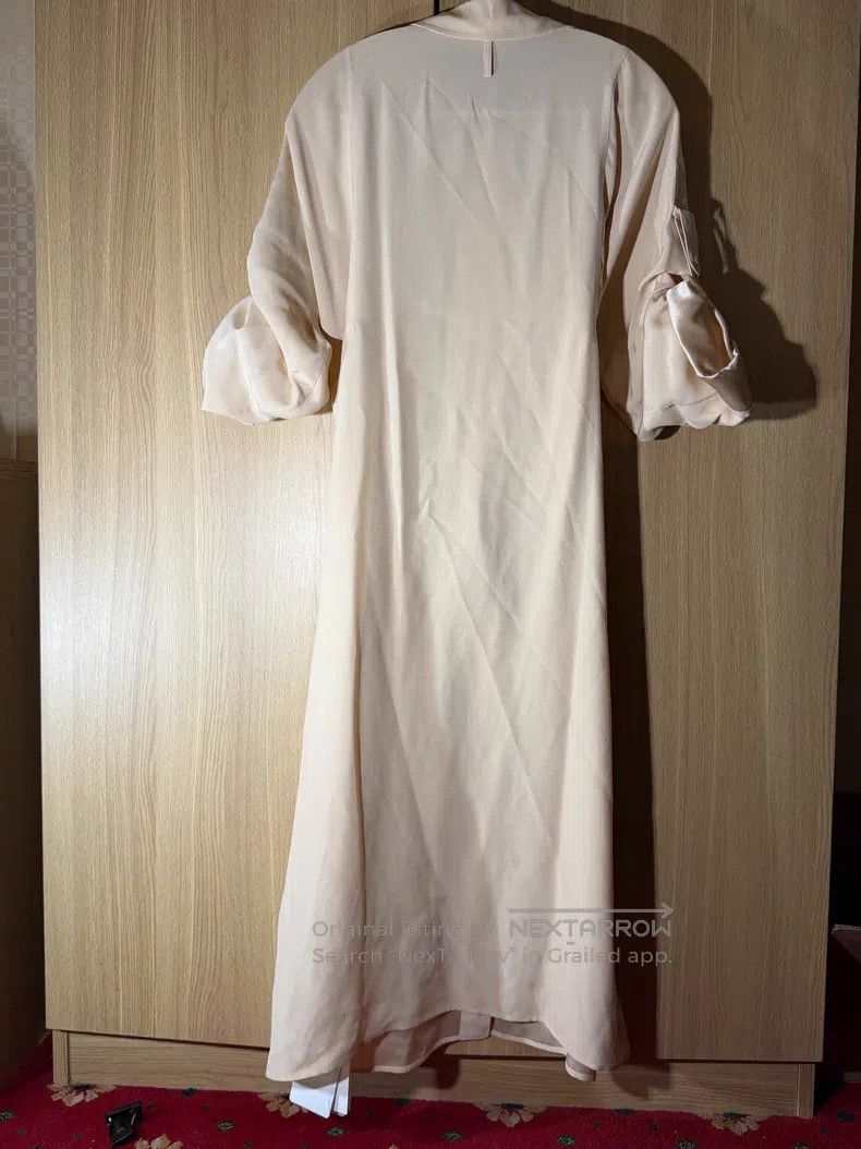 Hermes Hermes Heavy-duty mulberry silk dress with logo embroidery Size XXS / US 00 / IT 34 - 2 Thumbnail