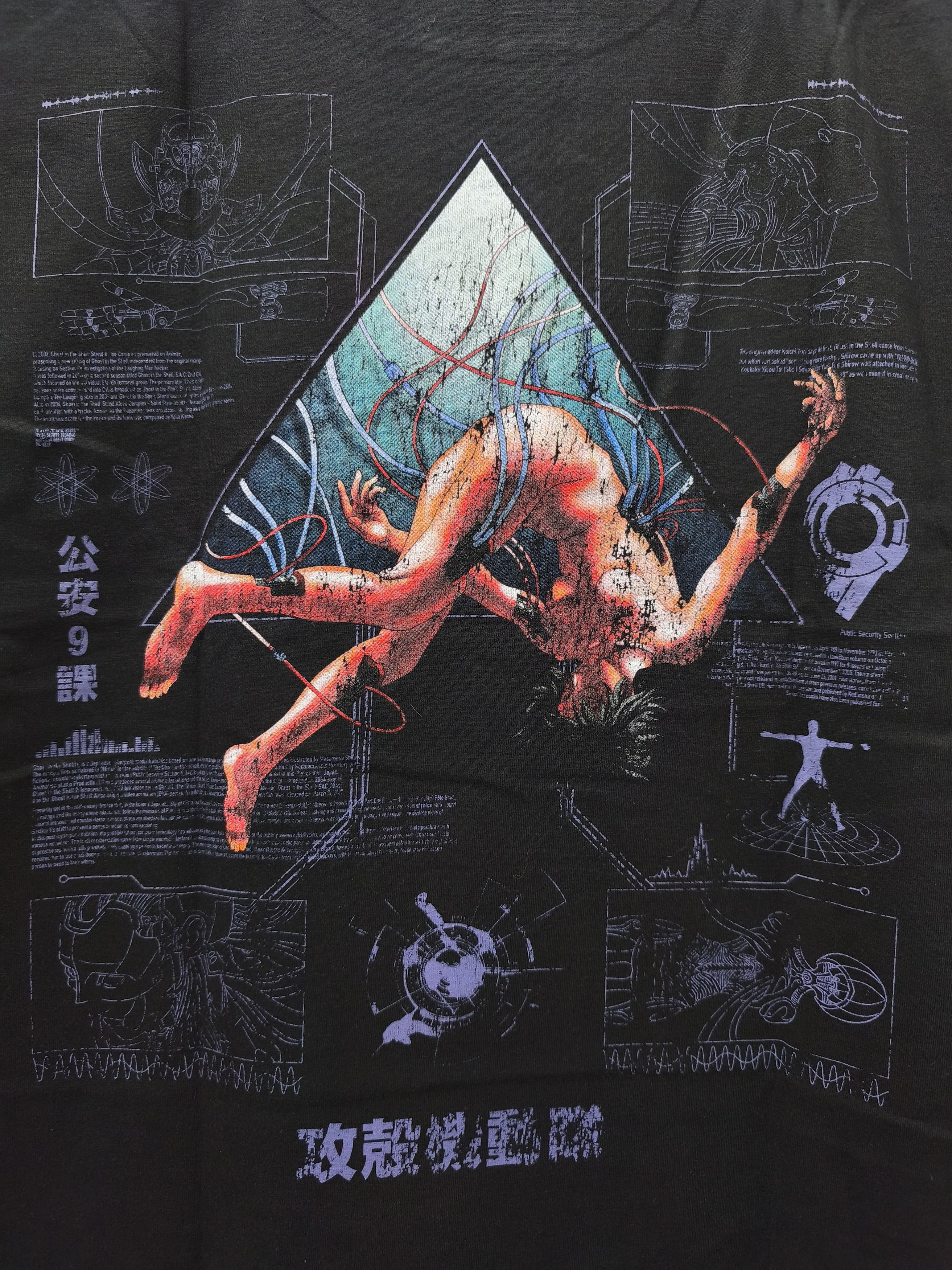 Anime Ghost In The Shell "Matoko Kusanagi" T-shirt Size US XL / EU 56 / 4 - 10 Thumbnail