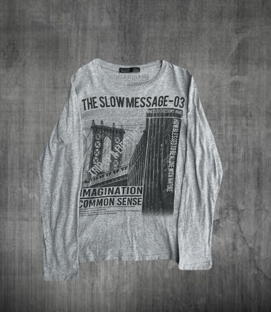 If Six Was Nine I6W9 NO. HELL LIKE A HEAVEN-D L/S TEE | Grailed