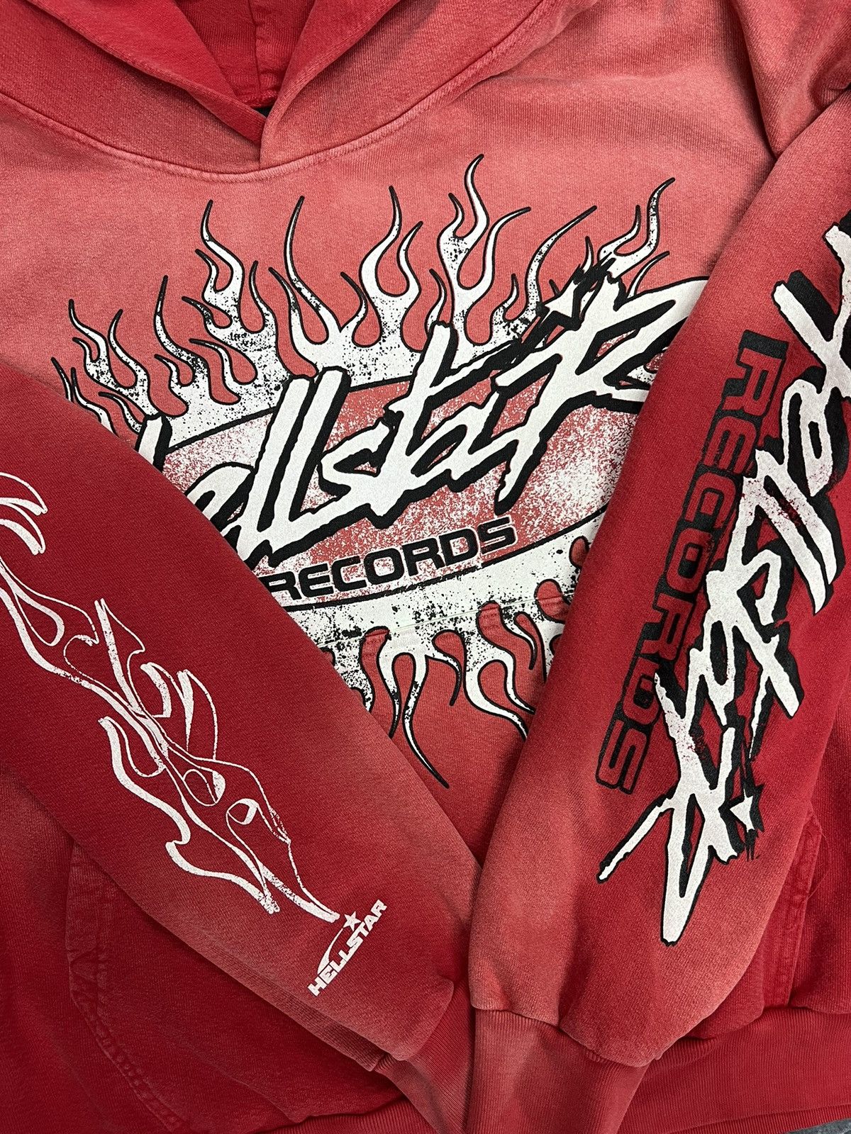 HELLSTAR Hellstar Records Hoodie Size US M / EU 48-50 / 2 - 3 Thumbnail