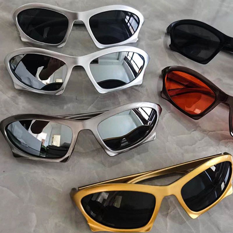 VIBE Modern Street ins style custom avant-garde sunglasses Size ONE SIZE - 1 Thumbnail