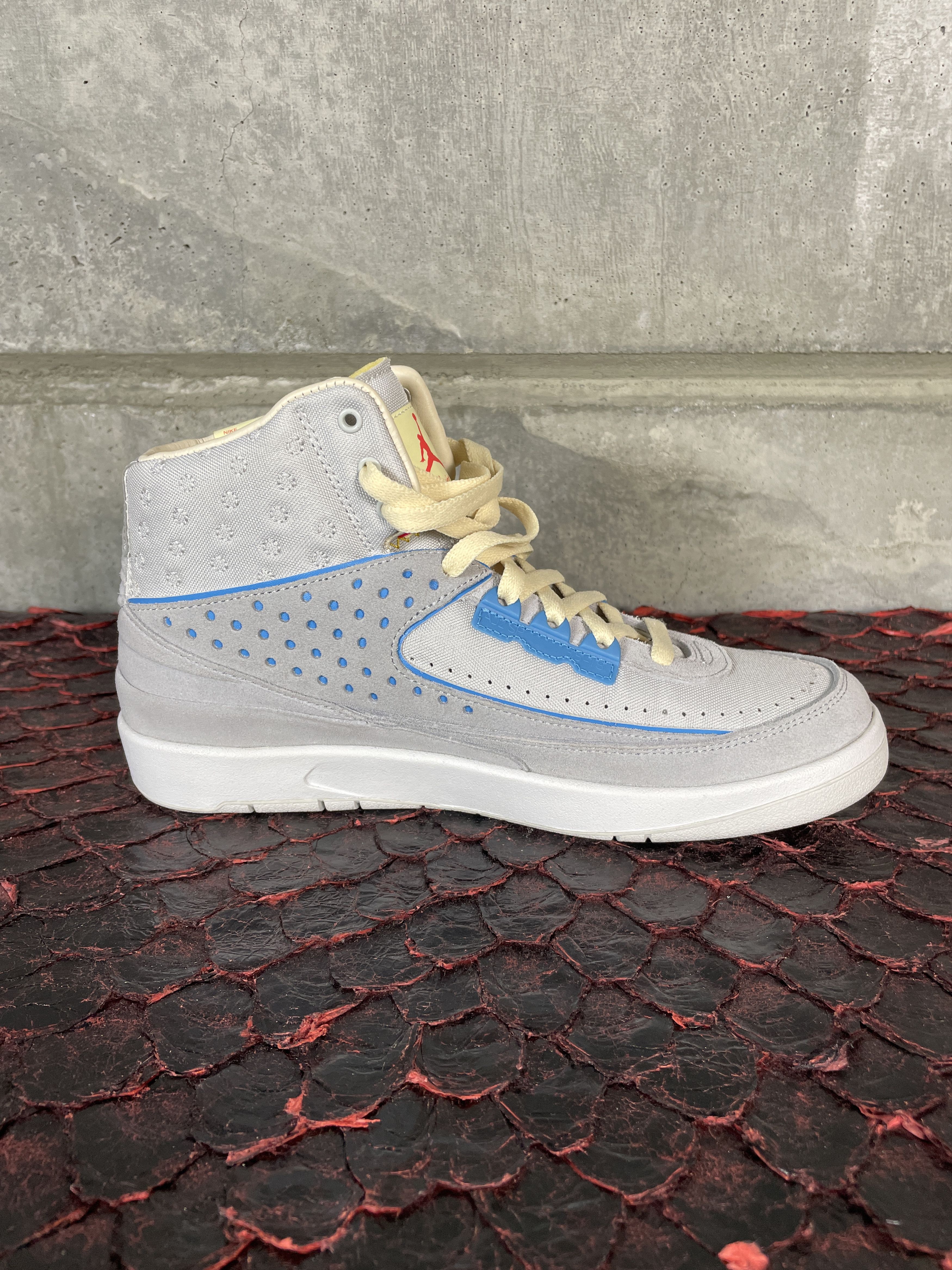 Jordan Brand × Union LA Jordan 2 Retro SP Union Grey Fog PROMO SAMPLE Size US 8 / EU 41 - 7 Thumbnail