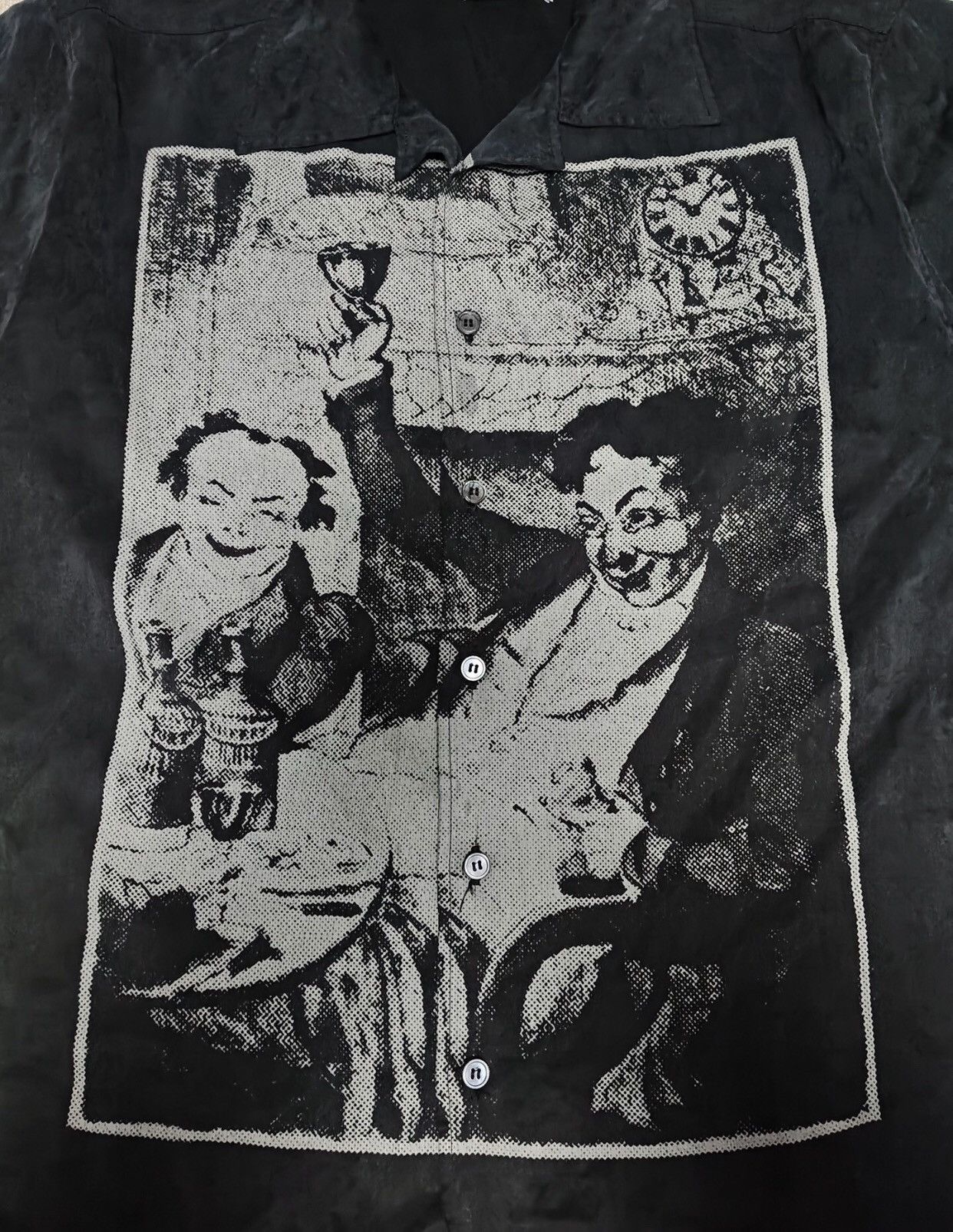 Enfants Riches Deprimes Enfants Riches Deprime Devil Black Portrait Making Old Shirt Size US L / EU 52-54 / 3 - 5 Thumbnail