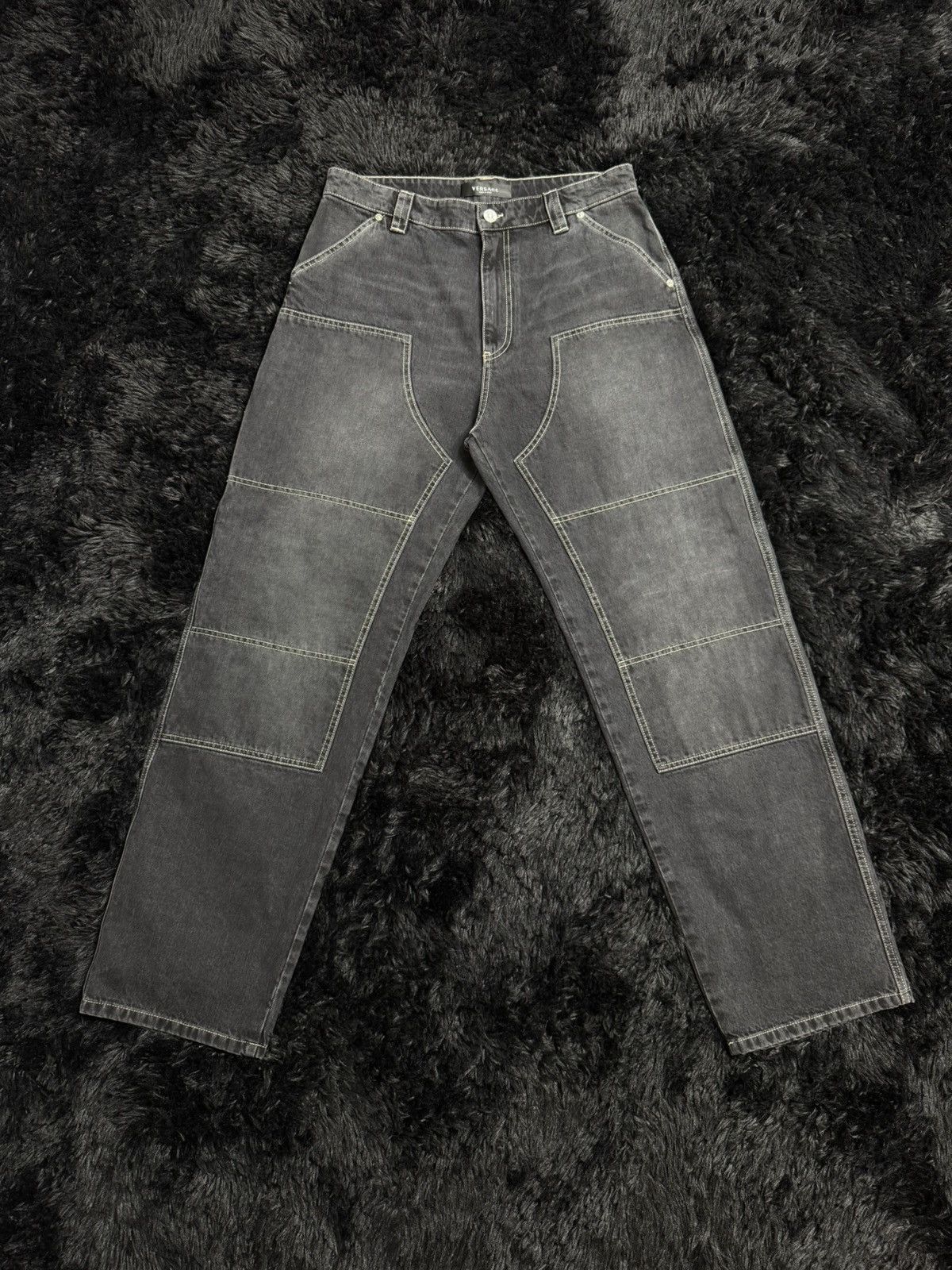 Versace Versace Carpenter Baggy Jeans Size US 33 - 1 Thumbnail