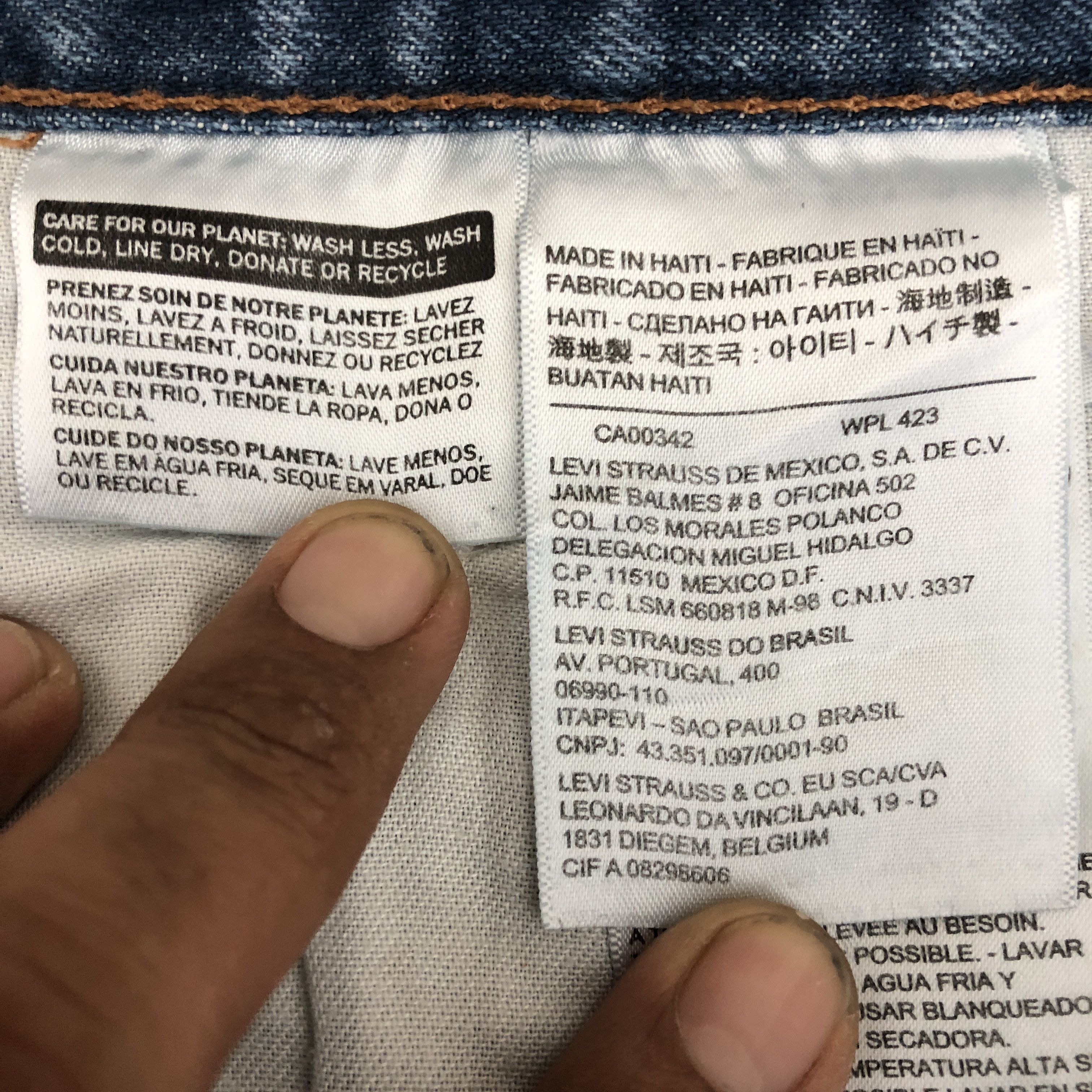 Levi's Vintage Y2K Levis Baggy Loose Jeans Levi's 559 Faded Denim Size US 42 / EU 58 - 9 Thumbnail