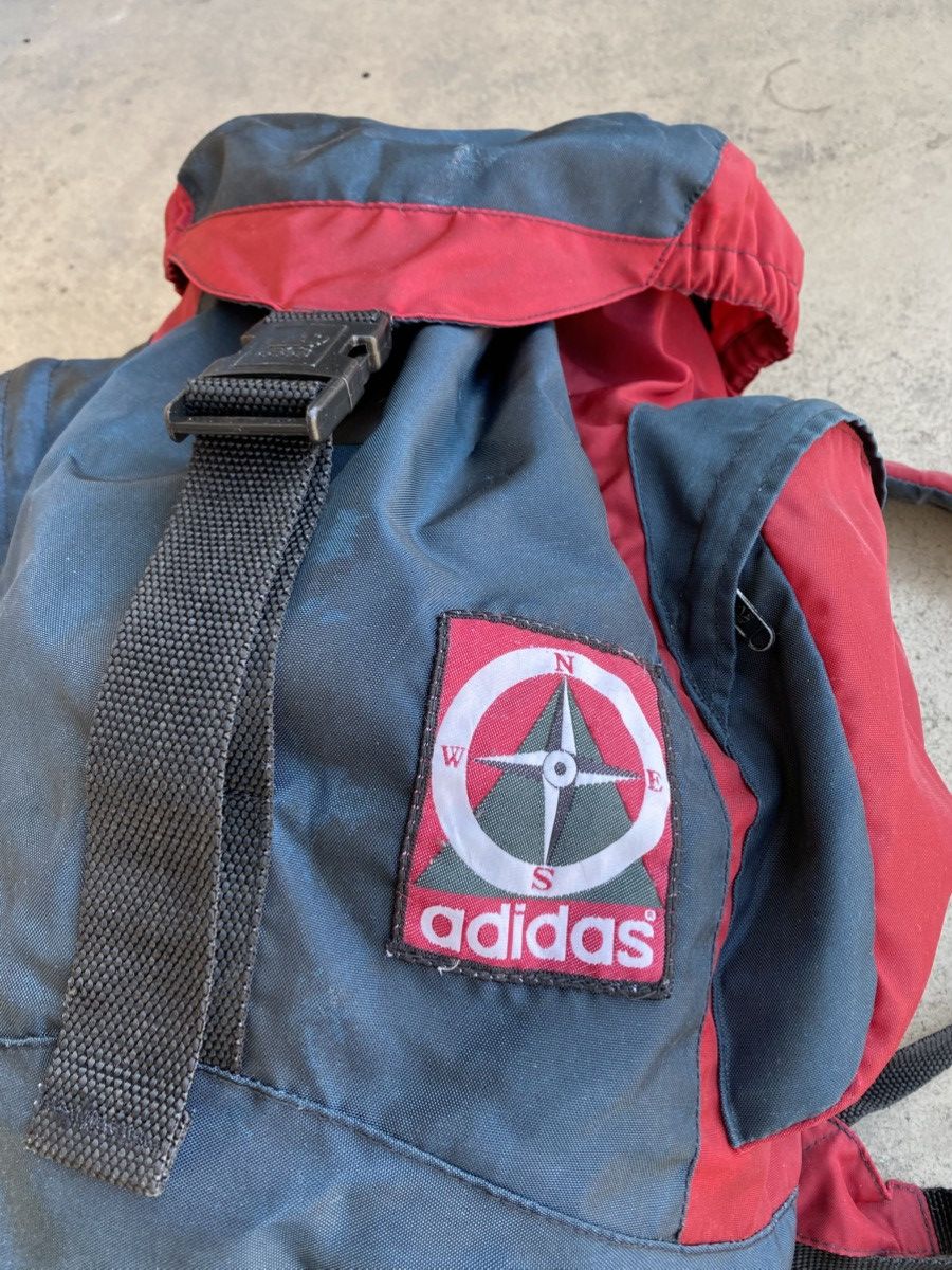 Adidas × Japanese Brand Vintage 80s west Germany Adidas backpack hiking mountain Size ONE SIZE - 2 Thumbnail