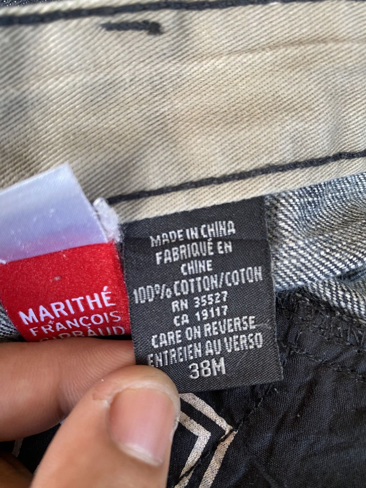 CLOSED × Marithe + Francois Girbaud × Vintage Y2K Marithe Francois Girbaud Jeans Size US 40 / EU 56 - 9 Thumbnail