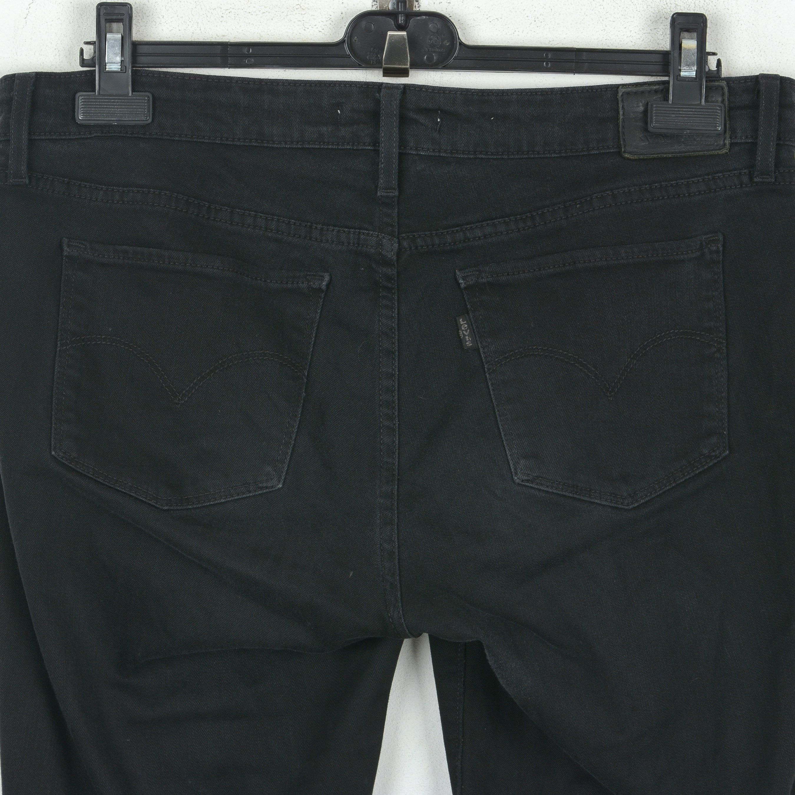 Levi's 711 Skinny W31 L34 Denim Jeans Slim Trousers Mid Rise Pants Size 31" - 4 Thumbnail