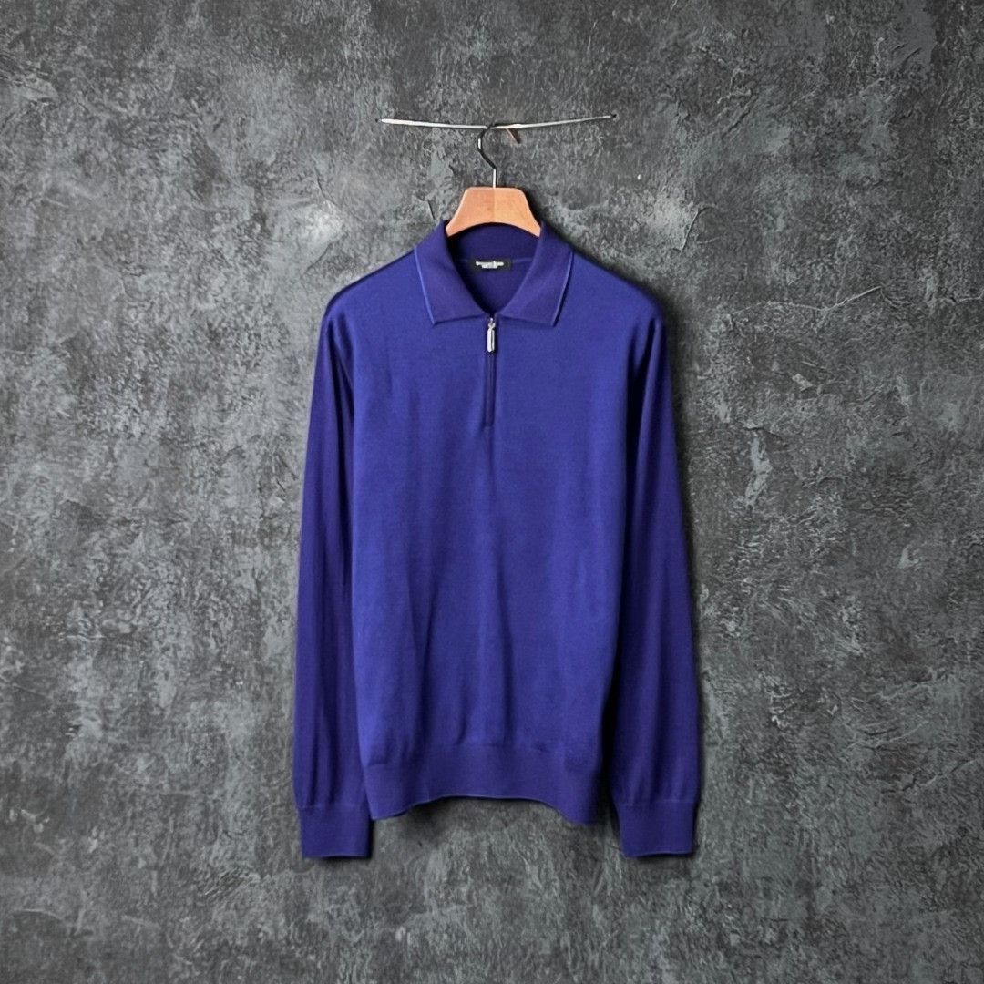 Stefano Ricci Stefano Ricci Knit Polo m Men Size US M / EU 48-50 / 2 - 1 Thumbnail