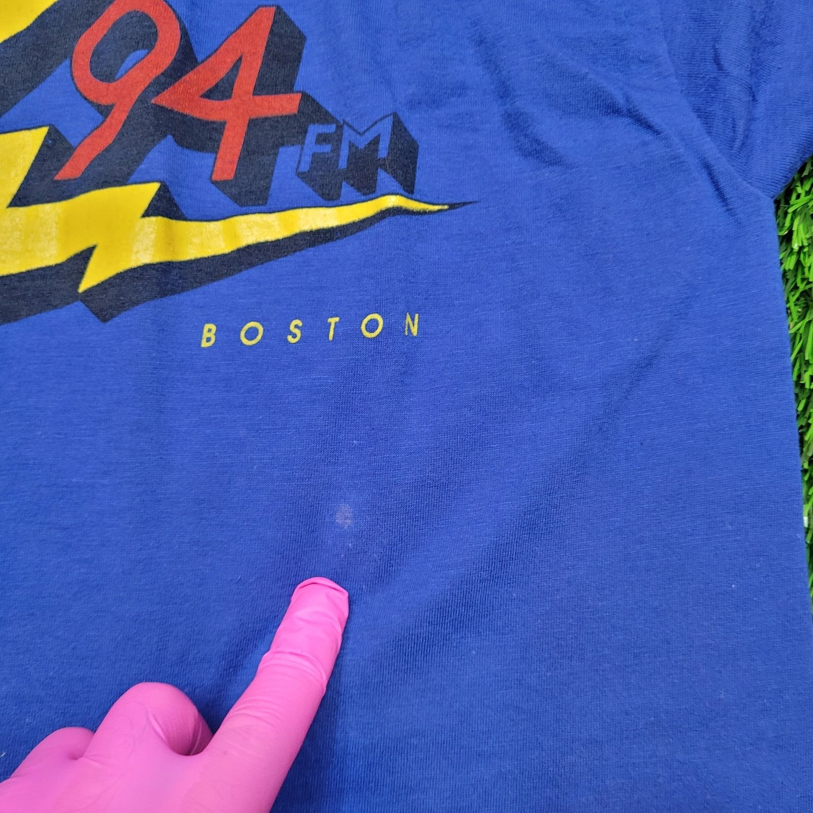 Vintage VTG 80s Z-94 WZOU Boston Radio Station T-Shirt Womens XS Size XS / US 0-2 / IT 36-38 - 3 Thumbnail