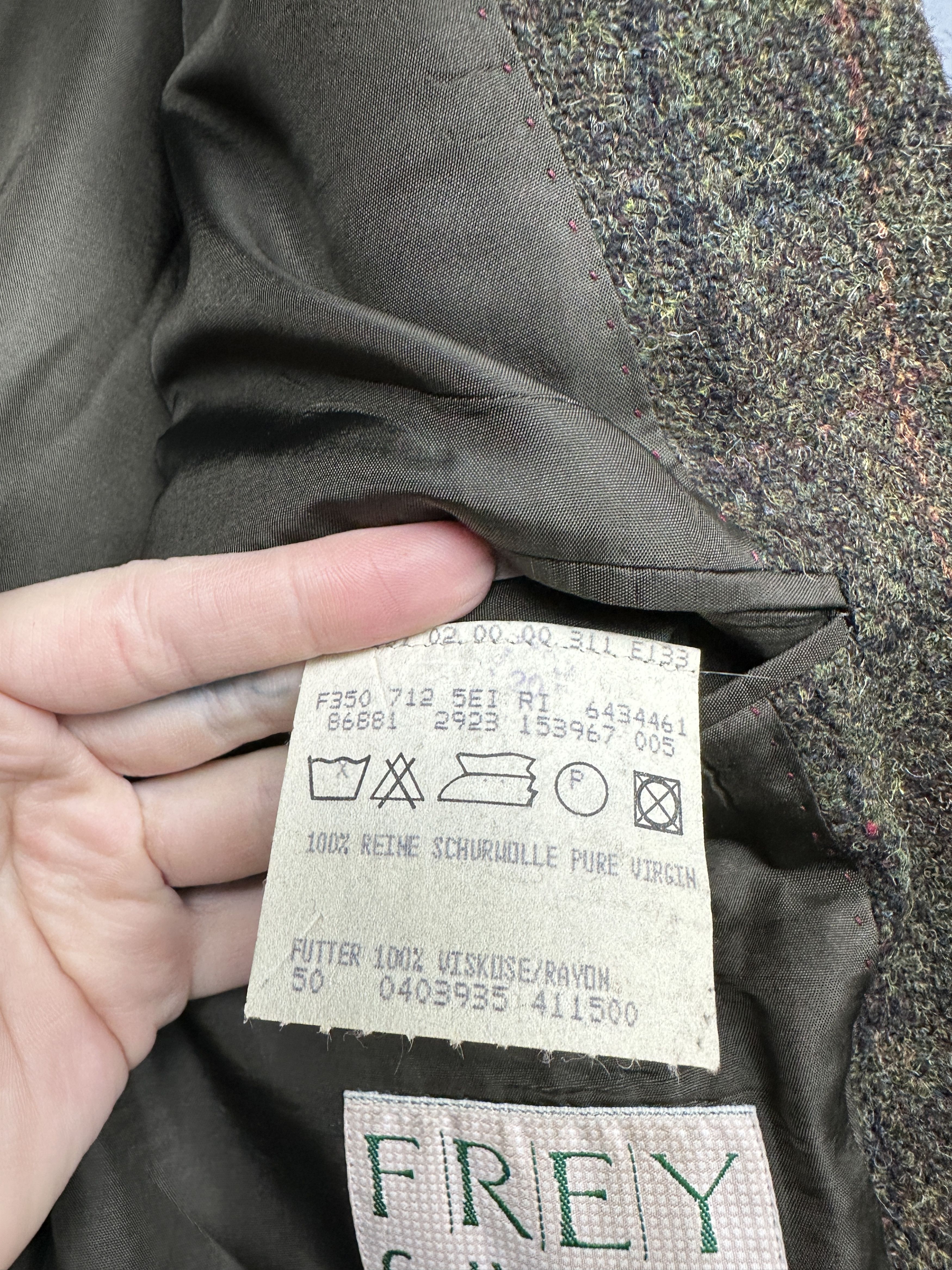 Harris Tweed Harris Tweed Wool Mens Two Buttons Blazer Jacket Size US M / EU 48-50 / 2 - 5 Thumbnail