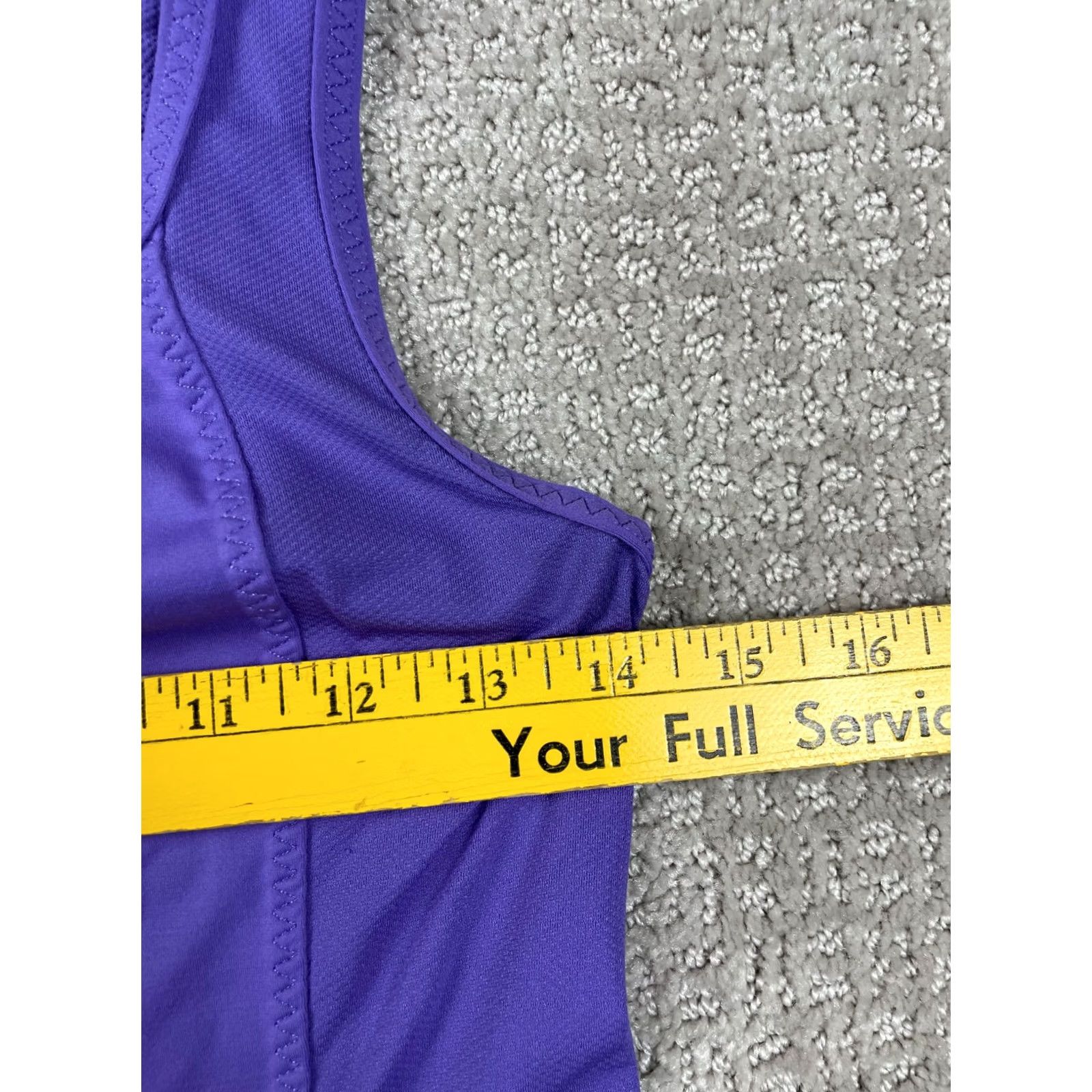 Lululemon Lululemon Tank Womens Size 2 Purple Stretch Racerback Open Back Athletic Activewear Yoga Sleeveless Short Sleeveless Summer Spring Burnout? Size XS / US 0-2 / IT 36-38 - 3 Thumbnail