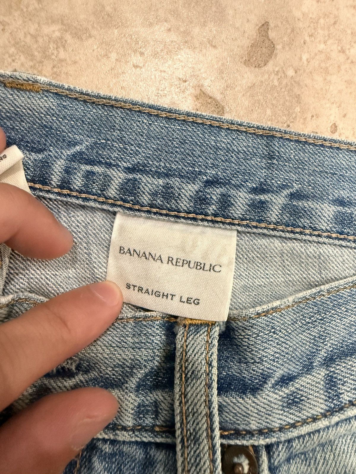 Vintage Vintage Banana Republic Bootcut Jeans Size US 31 - 3 Thumbnail