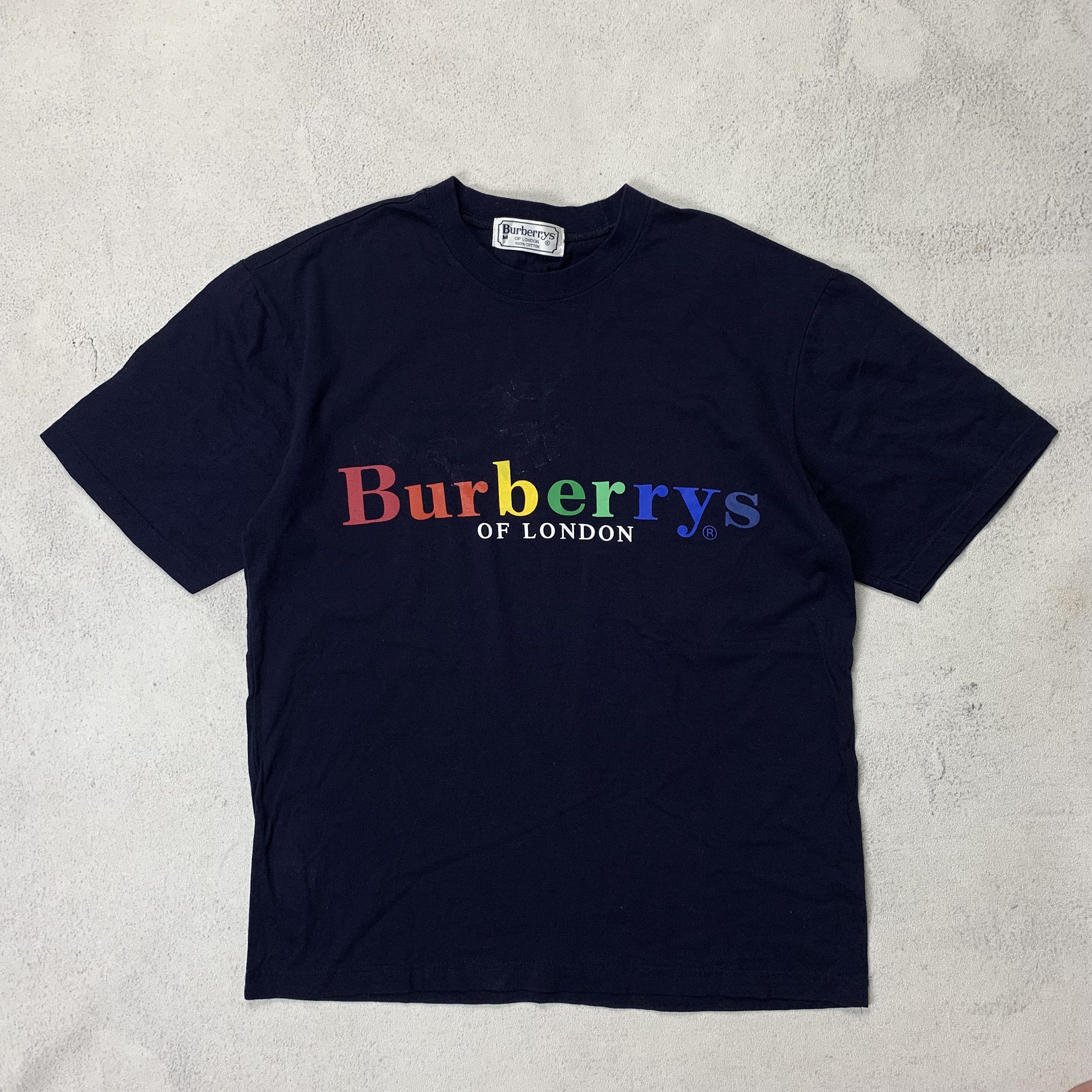 Burberry Vintage Burberry London Tshirt Size US S / EU 44-46 / 1 - 1 Thumbnail