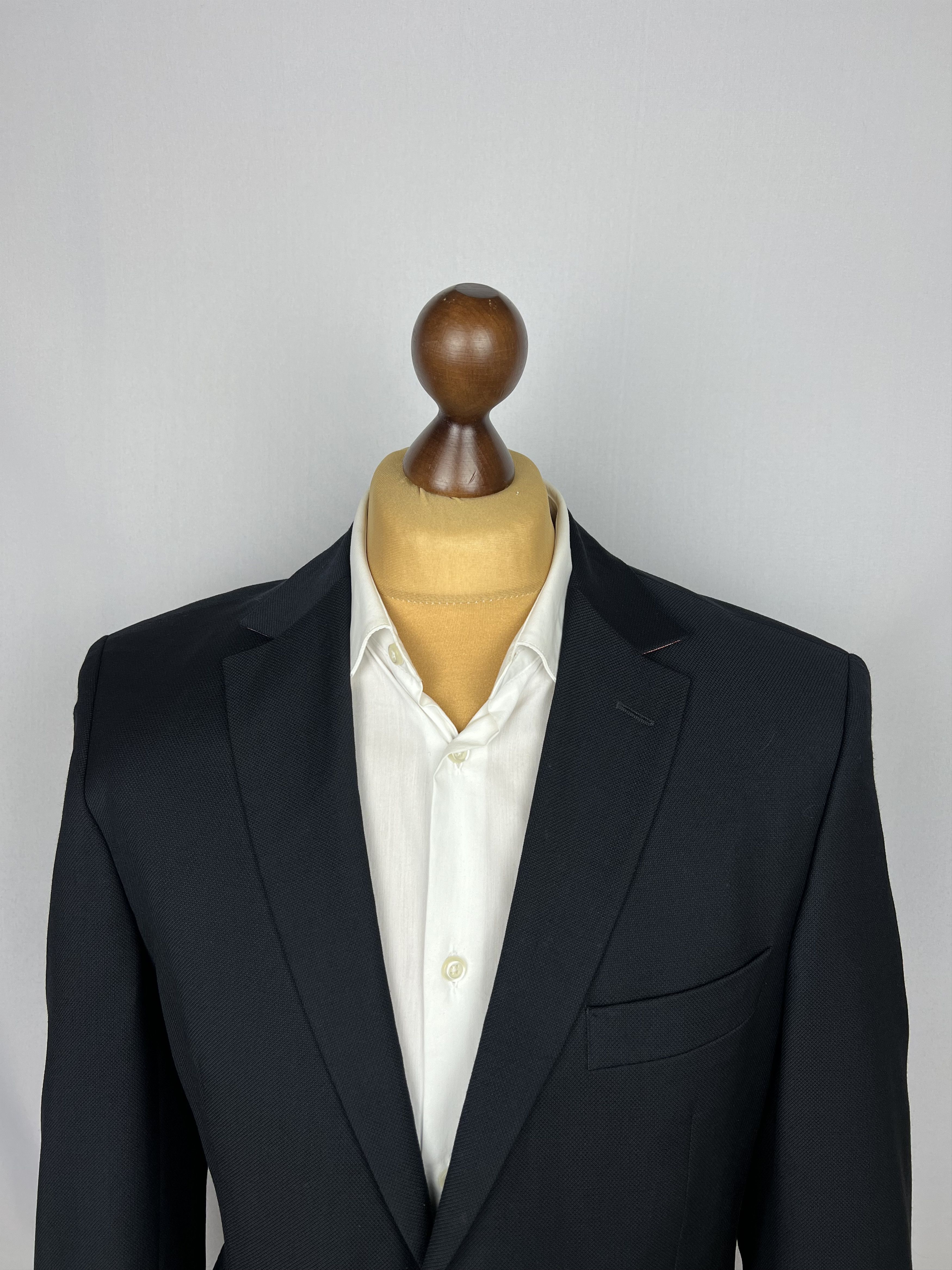 Hugo Boss Solid Wool Modern Classic-Fit Sport Coat Size 40R - 5 Thumbnail