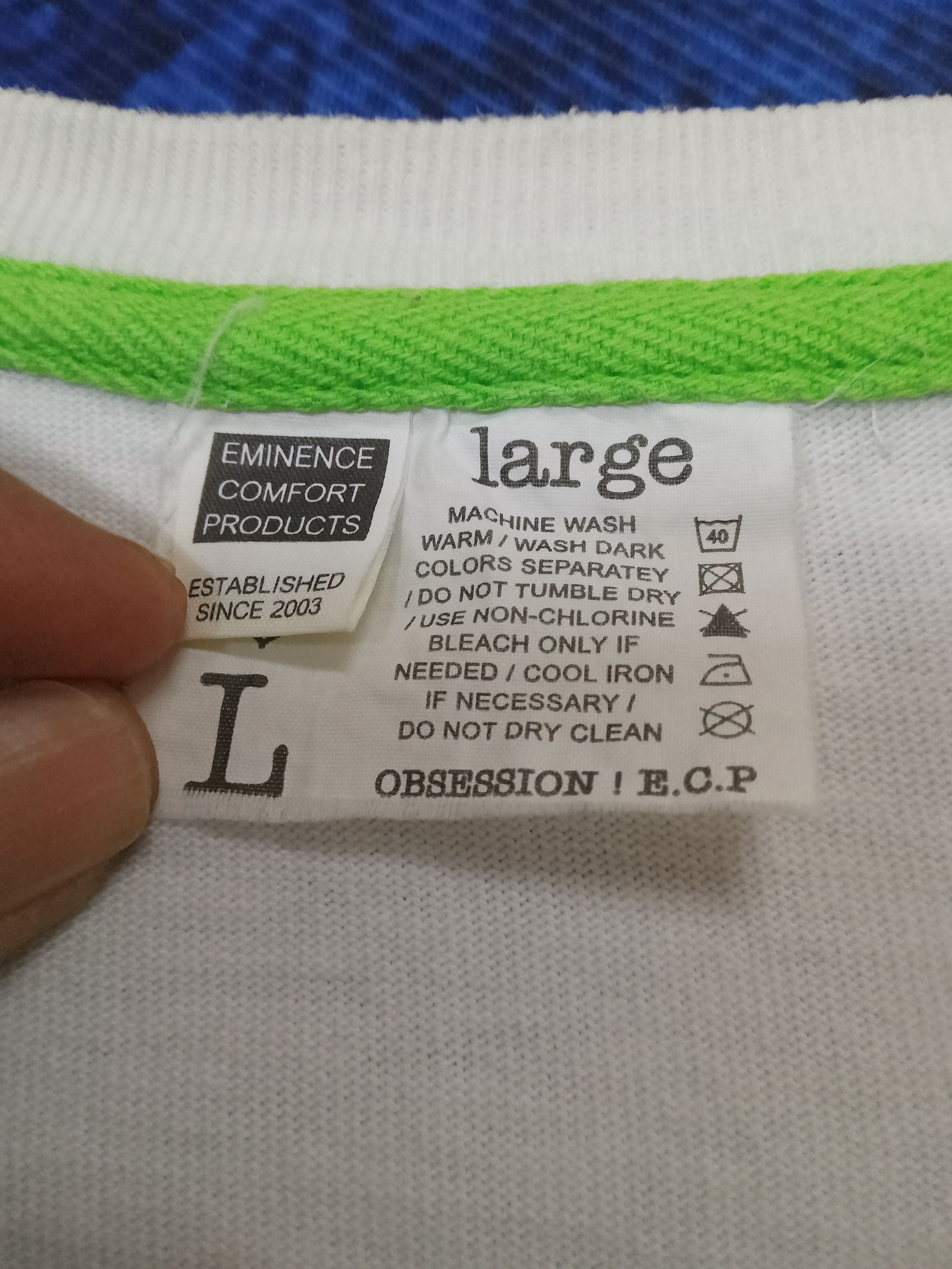 Japanese Brand Eminance Comfort Products Obsession Confuse Long Sleeves Tee Size US L / EU 52-54 / 3 - 3 Thumbnail