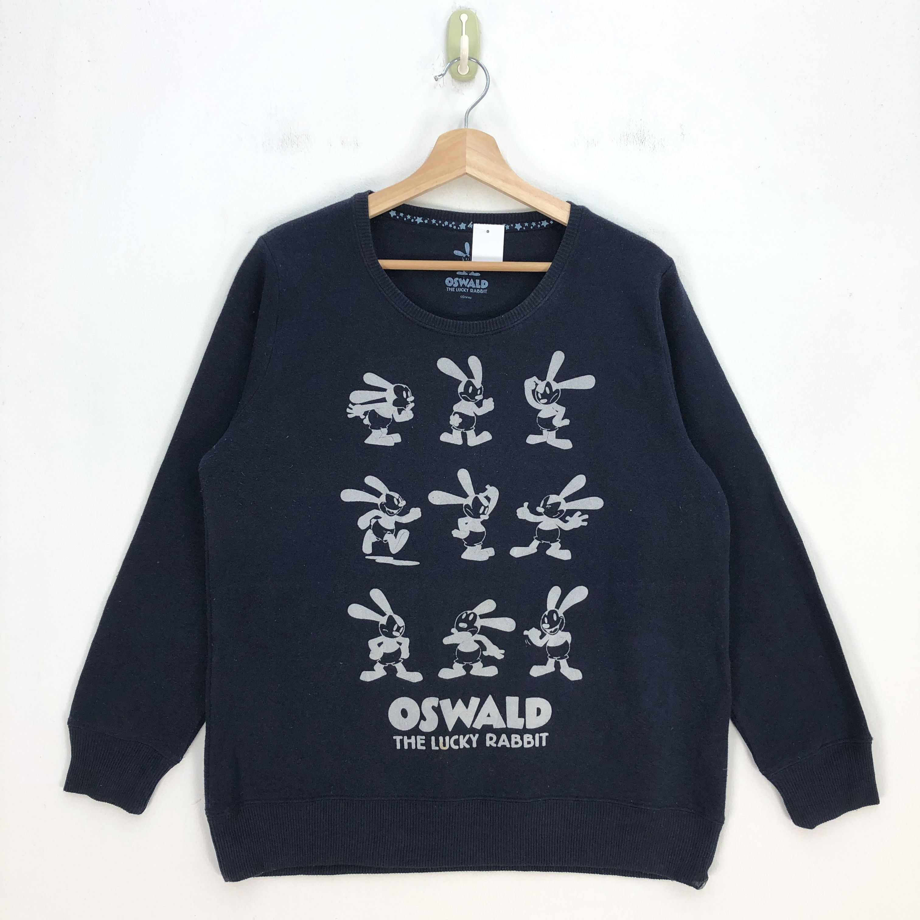 Cartoon Network Vintage Oswald Sweatshirt Disney Cartoon Sweater Jumper Size US M / EU 48-50 / 2 - 2 Thumbnail
