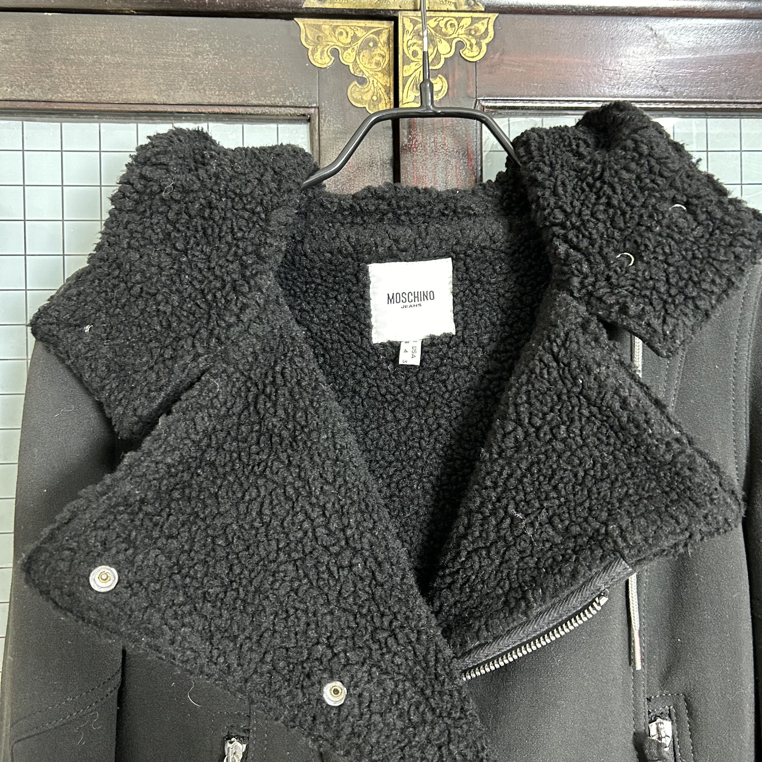 Moschino MOSCHINO JEANS FUR COAT Size XS / US 0-2 / IT 36-38 - 2 Thumbnail