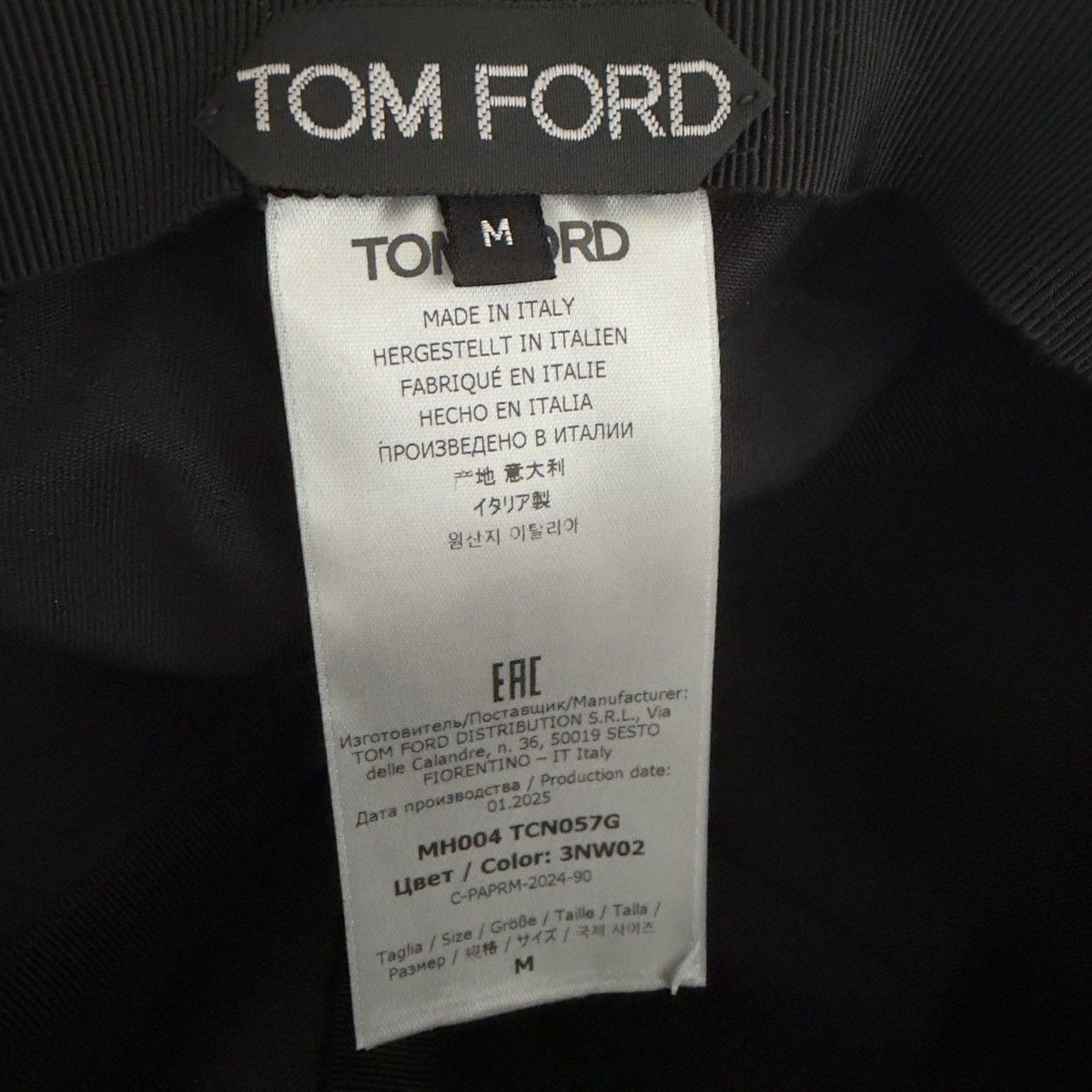 Tom Ford Tom Ford Baseball Cap Black Medium 🚫READ DESCRIPTION🚫 Size ONE SIZE - 5 Thumbnail