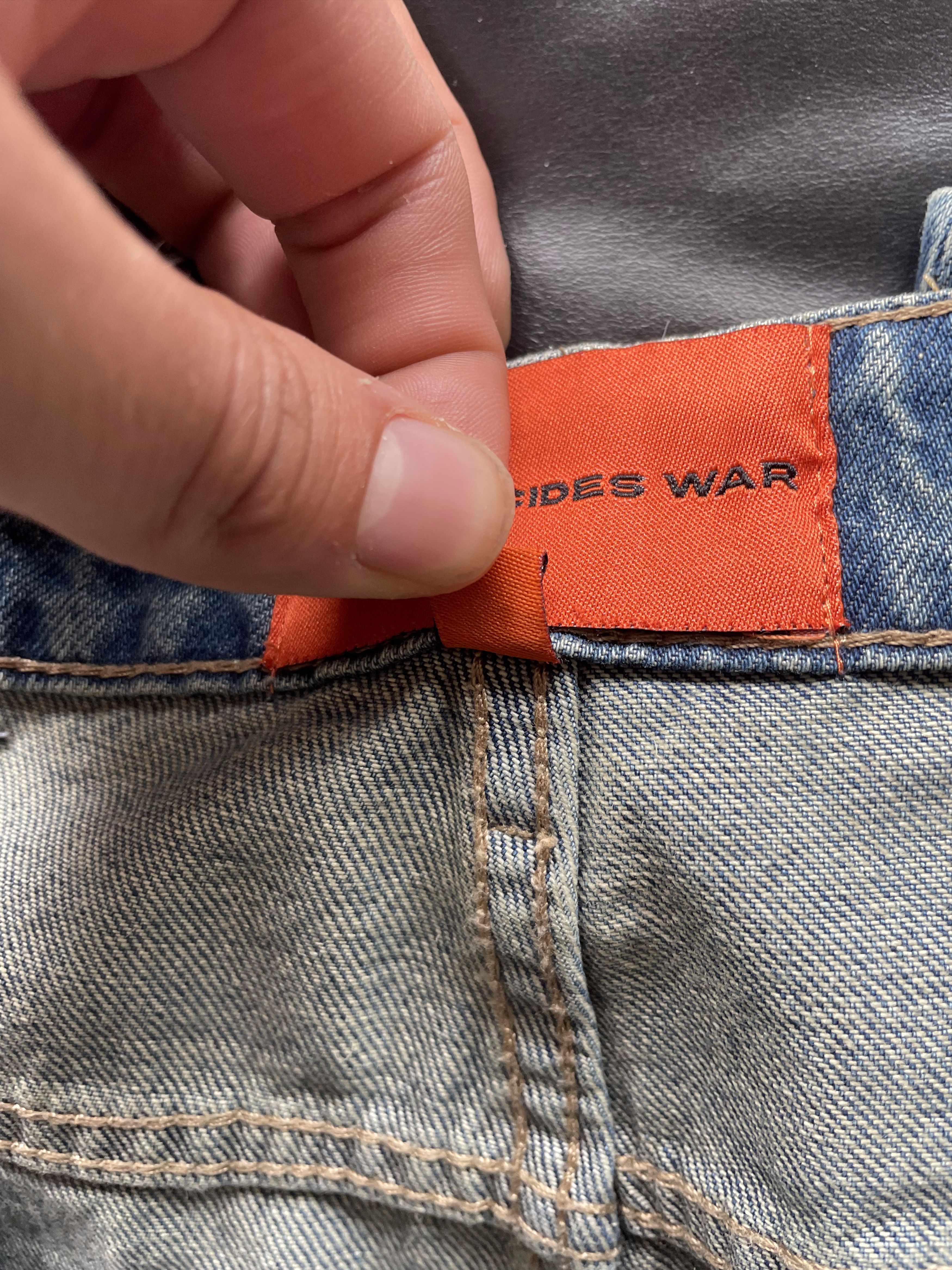 Who Decides War Arch Knee Cargo Jeans Size US 36 / EU 52 - 20 Thumbnail