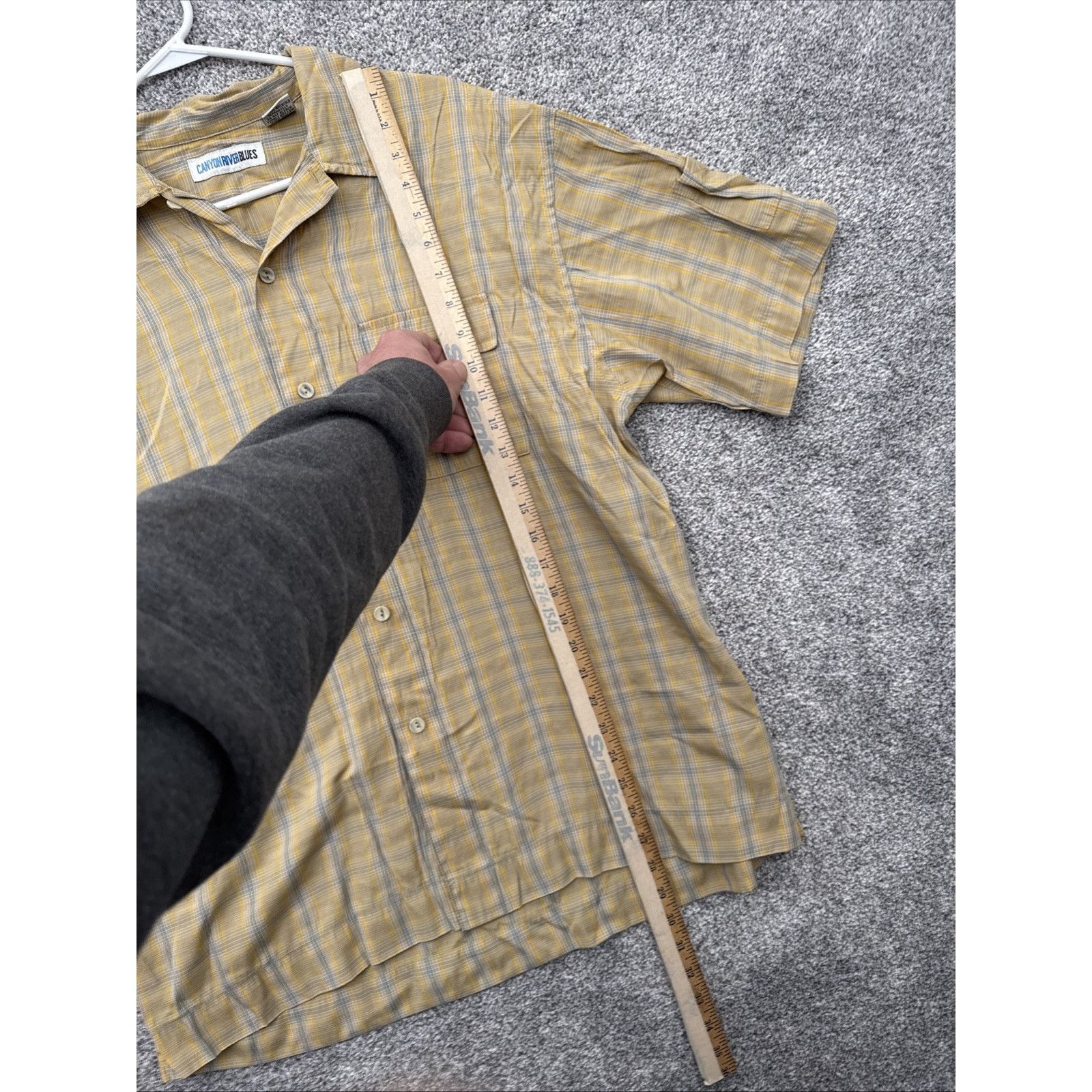 Other Y2K Button Up Shirt Mens L Plaid Retro Grandpacore Coastal Size US L / EU 52-54 / 3 - 2 Thumbnail