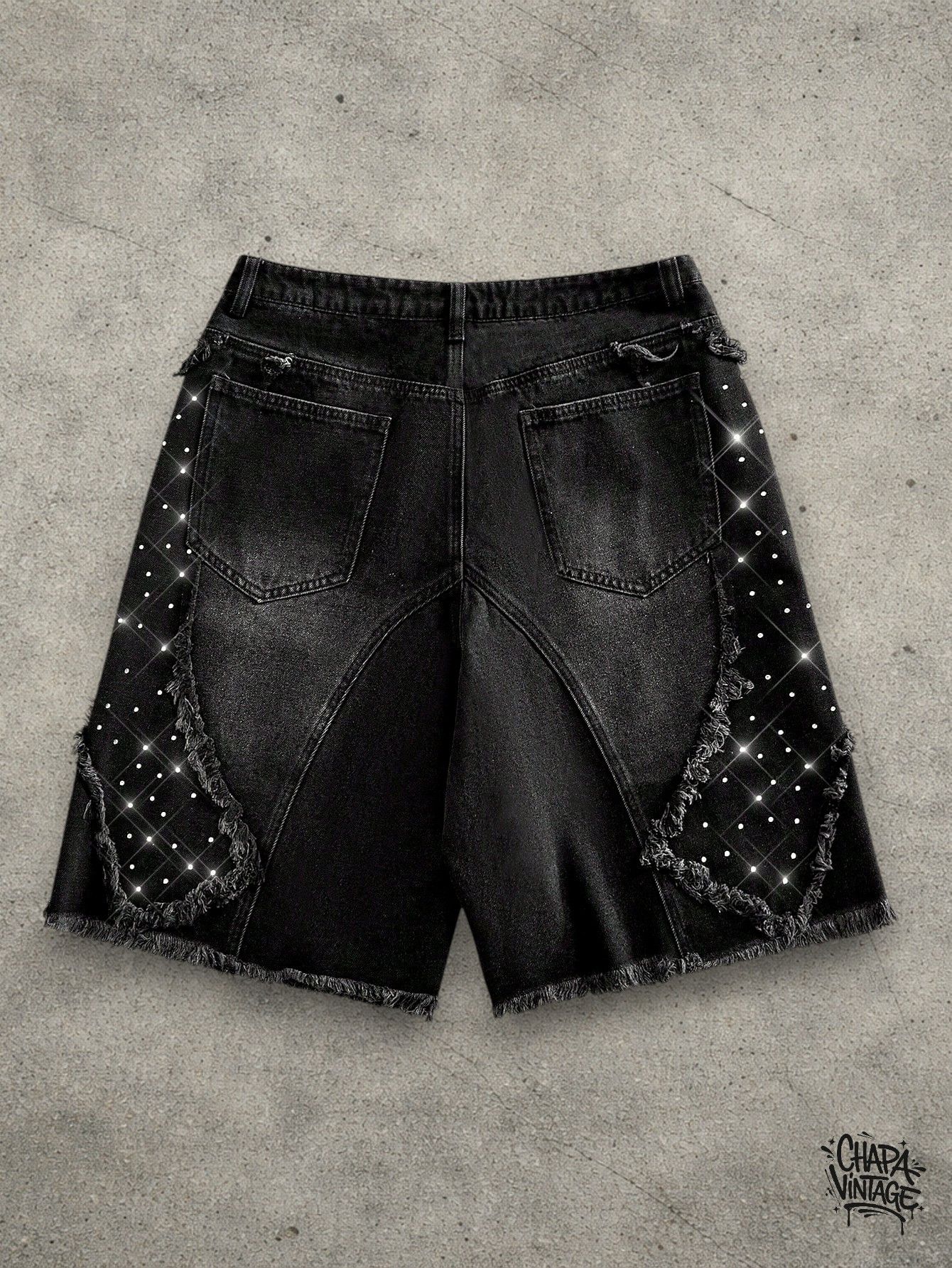 Vintage Ripped Streetwear shorts Size US 32 / EU 48 - 3 Thumbnail