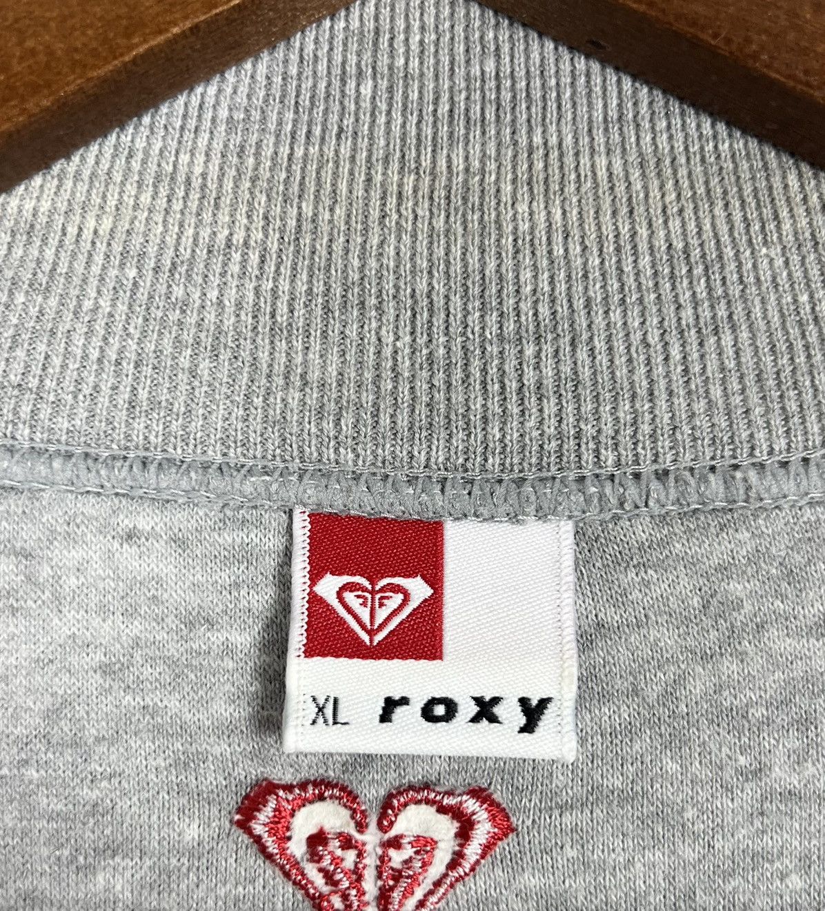 Quiksilver Vintage Roxy Surf Fleece Jacket Size XL / US 12-14 / IT 48-50 - 8 Thumbnail