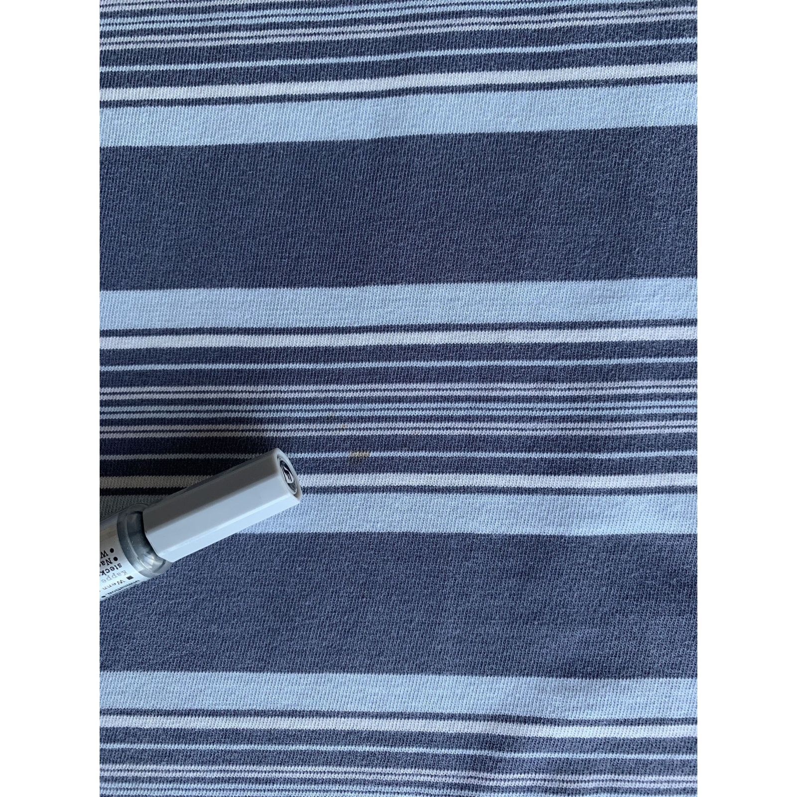 Vintage × Yves Saint Laurent YSL Logo Striped T-Shirt Size US L / EU 52-54 / 3 - 5 Thumbnail